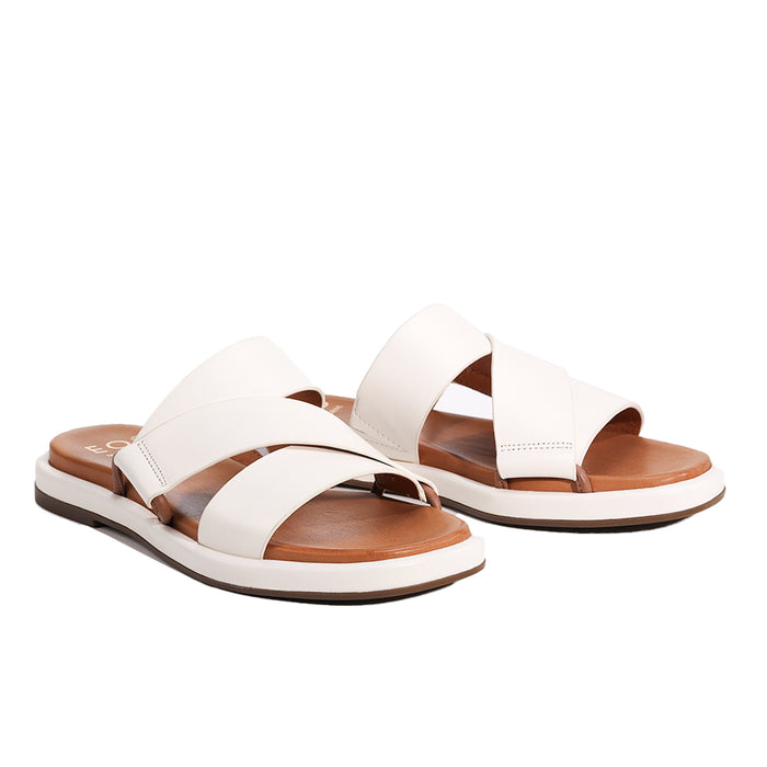EOS Zala | Women's Slides | Asymmetrical Upper Pattern