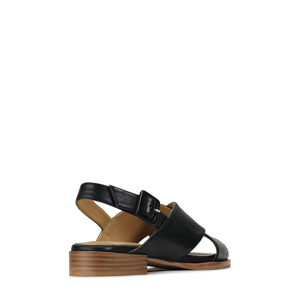 ALLASIAN - EOS Footwear - Sling Back Sandals #color_Black