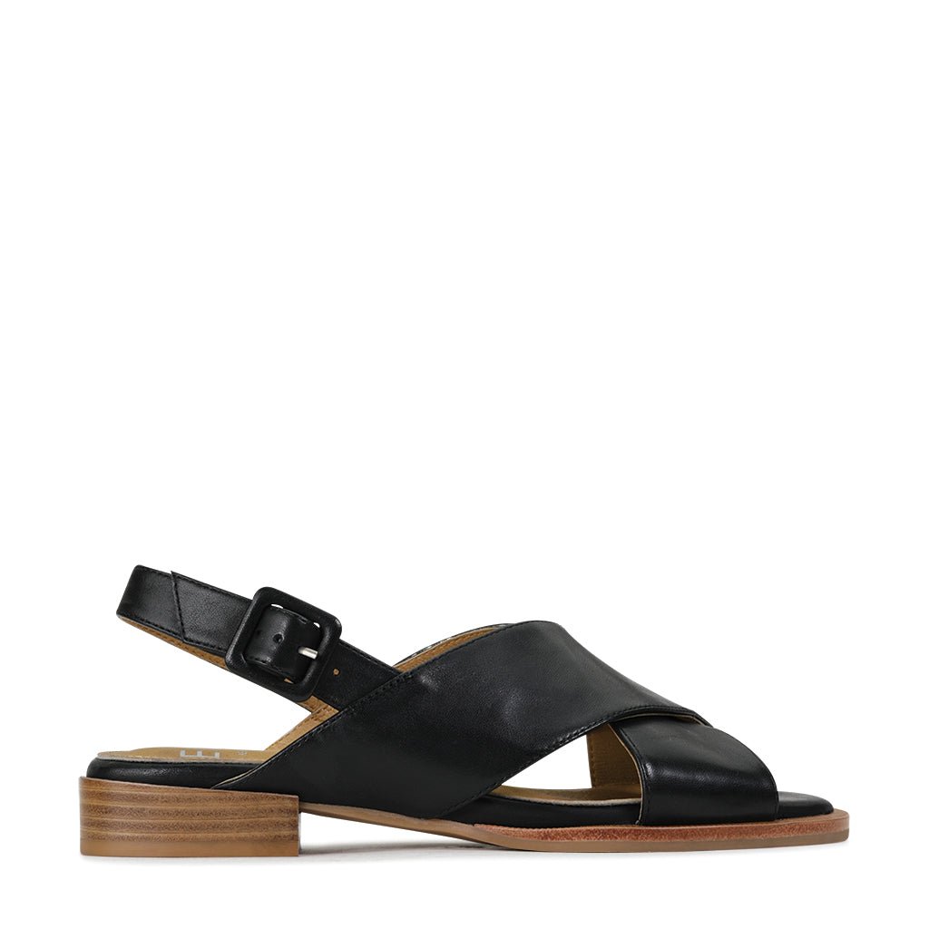 ALLASIAN - EOS Footwear - Sling Back Sandals #color_Black