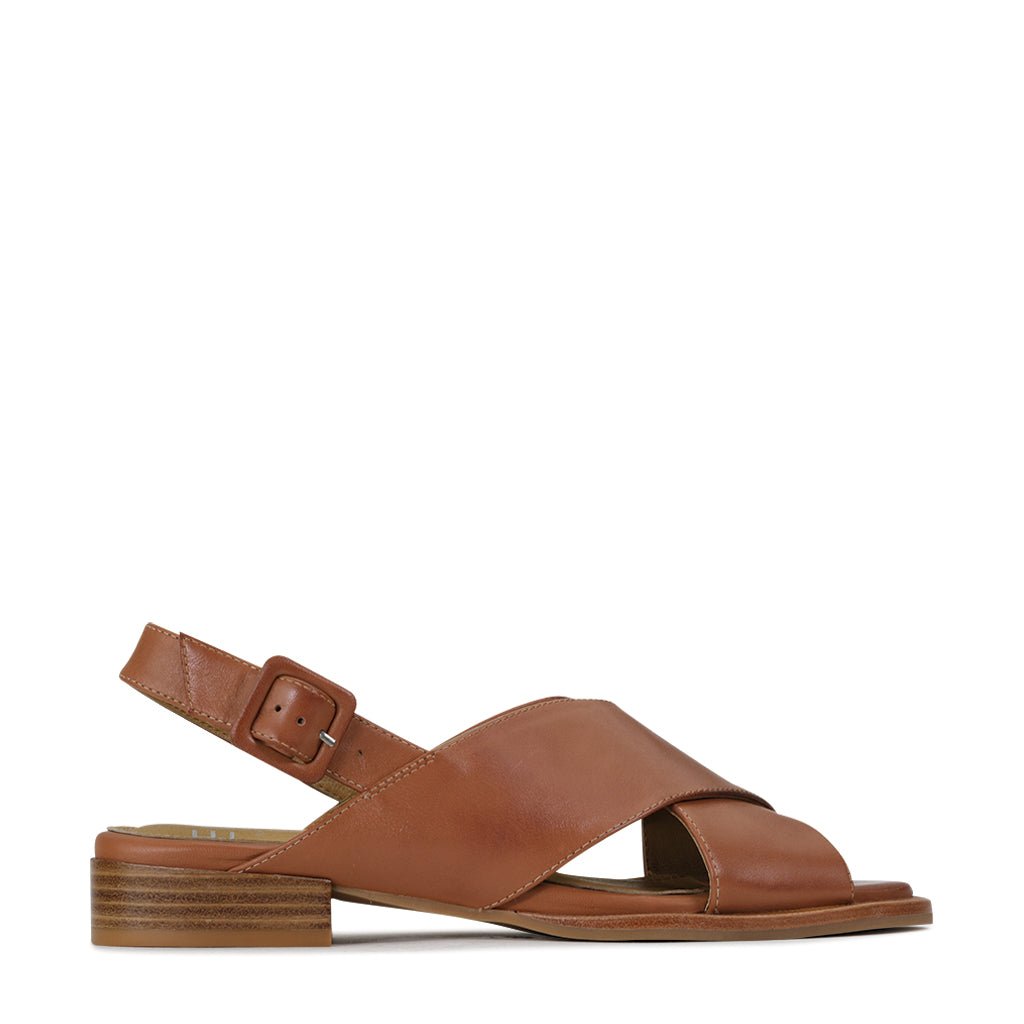 ALLASIAN - EOS Footwear - Sling Back Sandals #color_Brandy