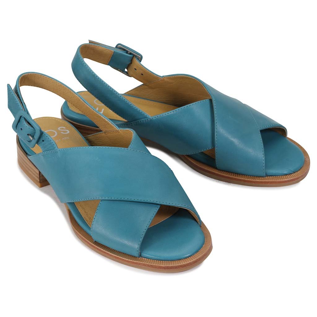 ALLASIAN - EOS Footwear - Sling Back Sandals #color_Ocean-blue