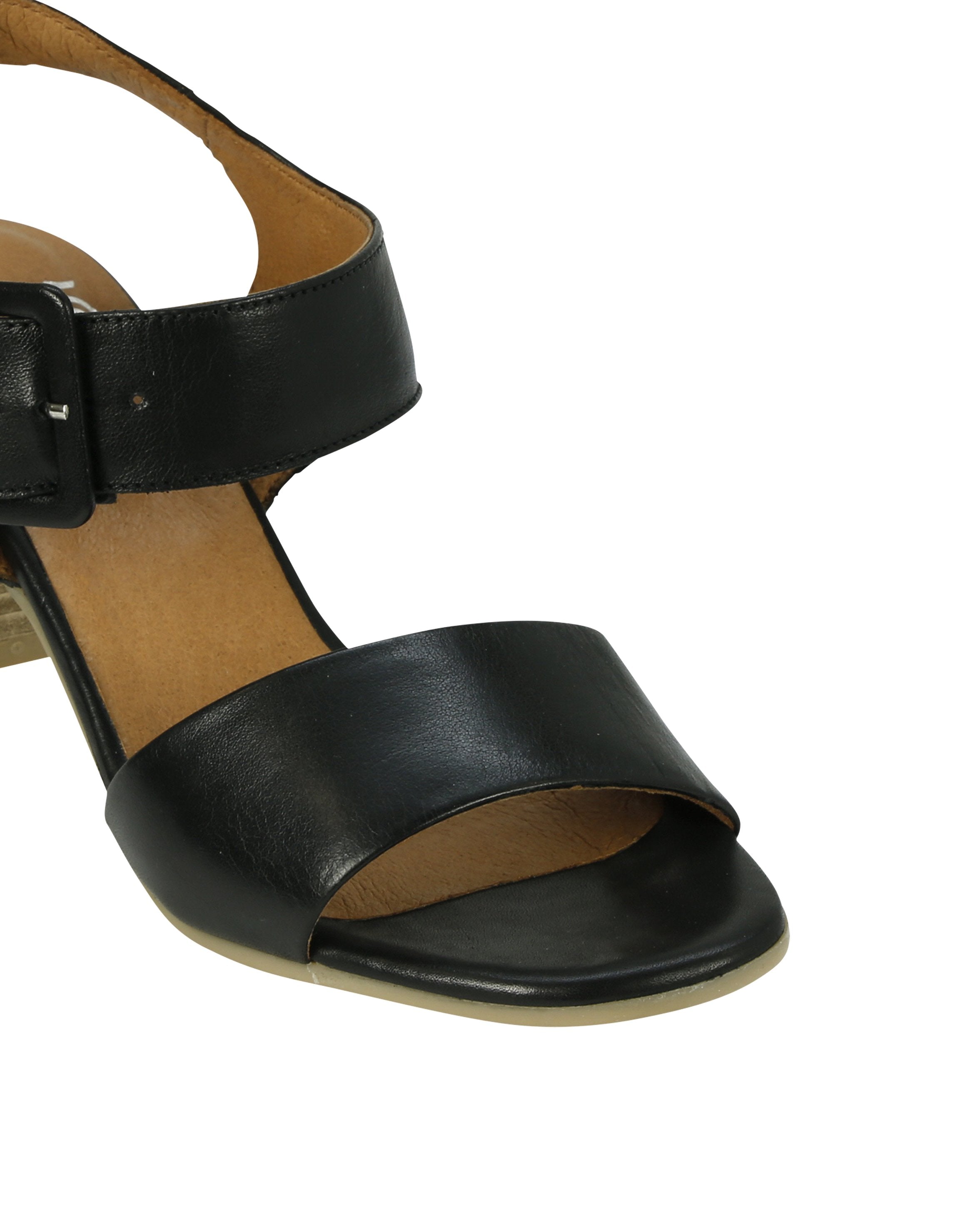 BOUSIE - EOS Footwear - Ankle Strap Sandals #color_Black