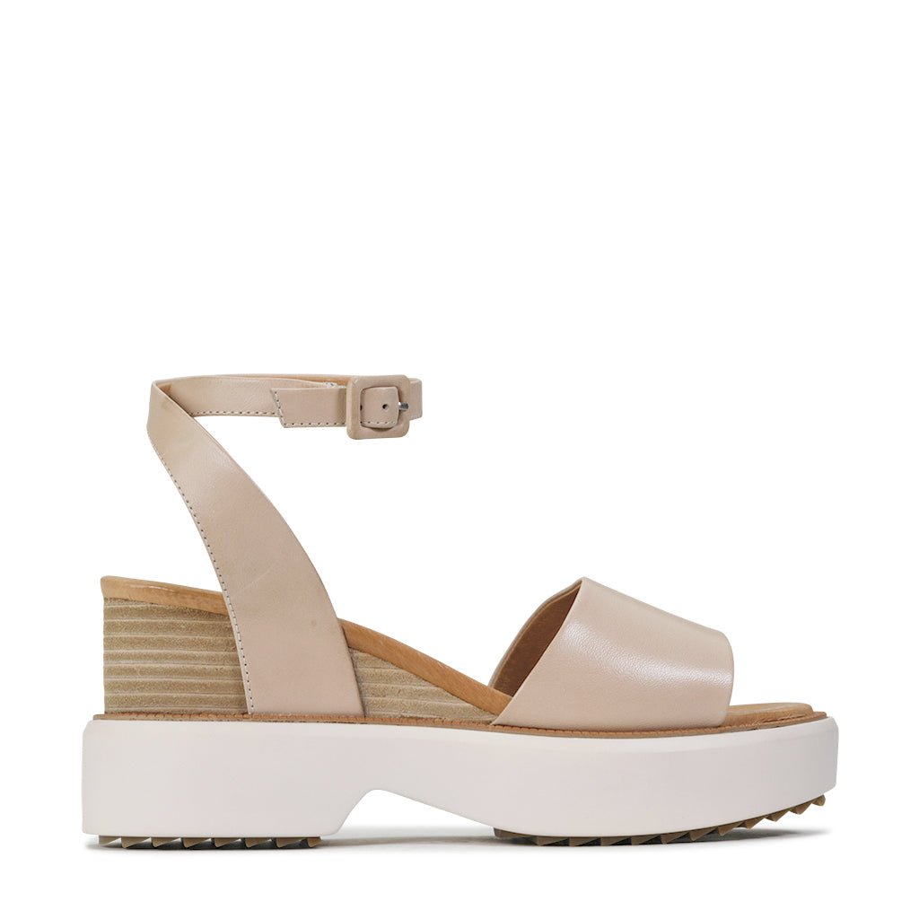 BRYCE - EOS Footwear - Ankle Strap Sandals #color_Nude