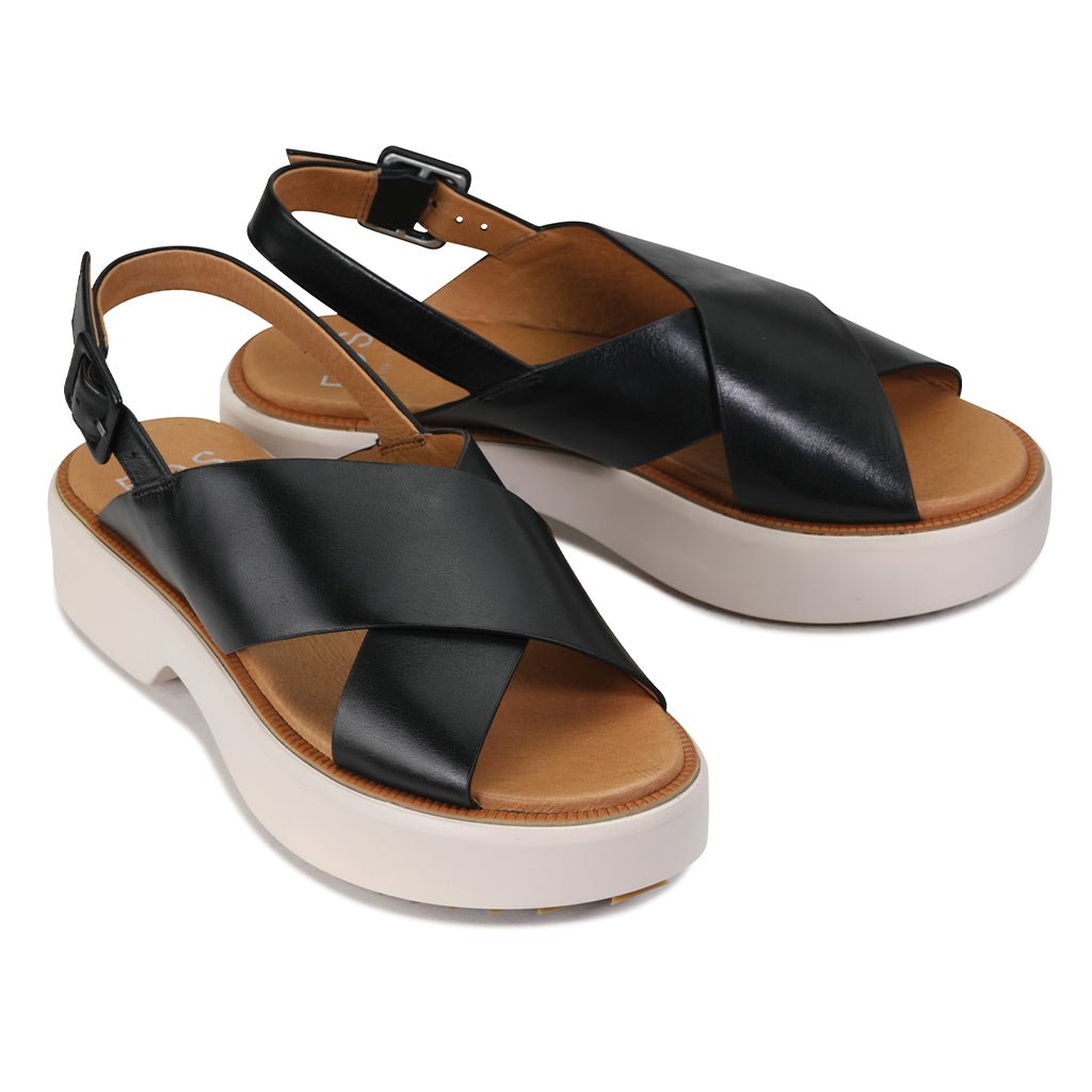 BRYNN - EOS Footwear - Sling Back Sandals #color_Black