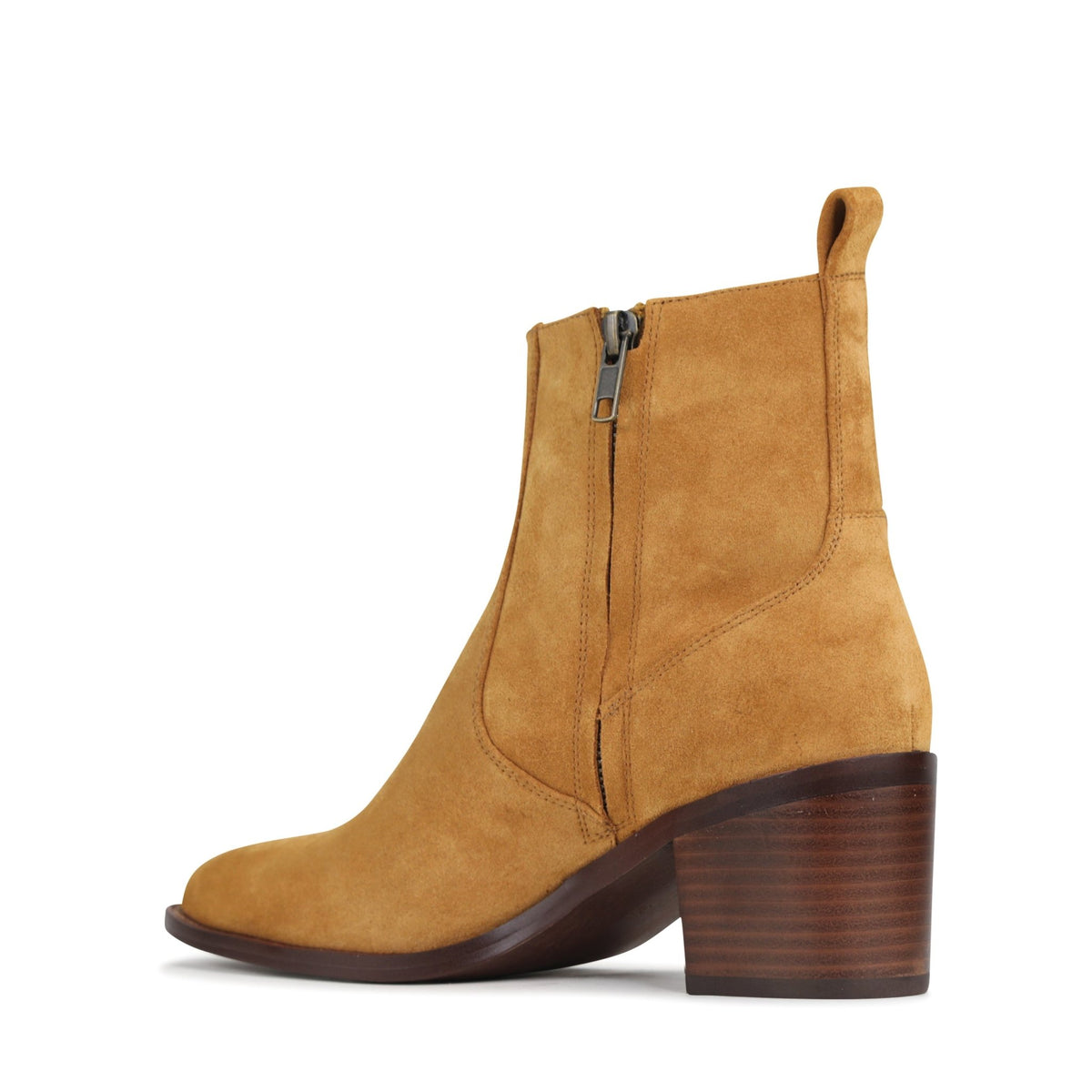EOS Footwear | CICI ankle boots | Womens suede block heel boot