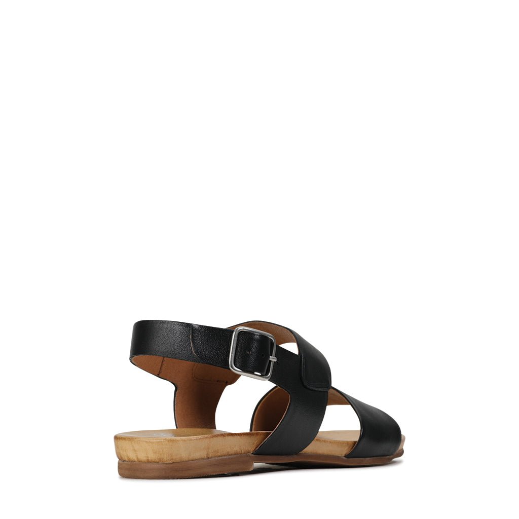 DANA - EOS Footwear - Sling Back Sandals #color_Black