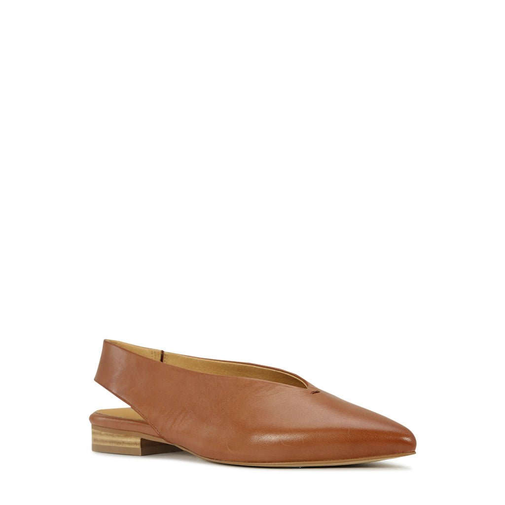 Ema Leather Sling Back - EOS Footwear - Sling Back