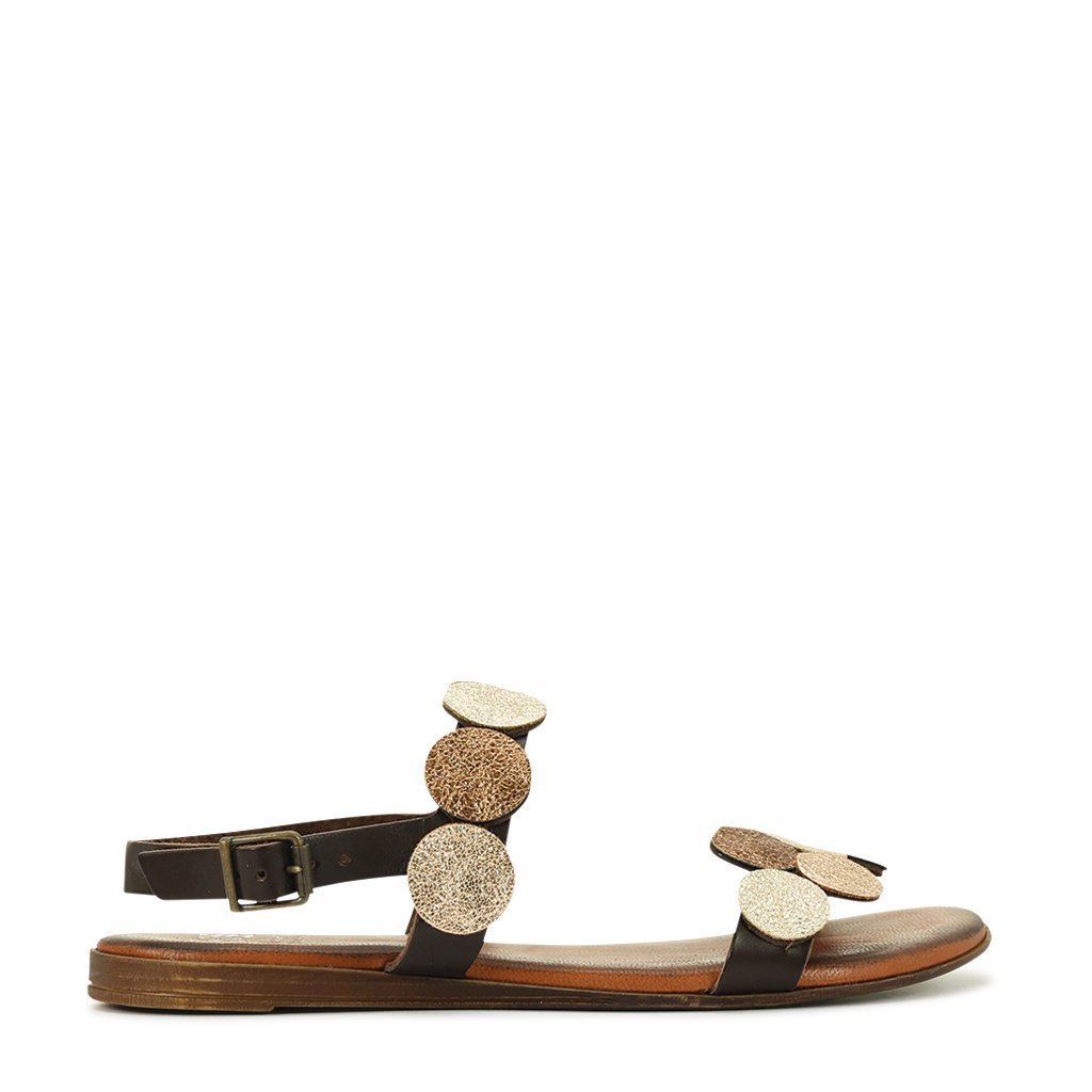 Emmi Leather Sandals - EOS Footwear - Sandals #color_bronze