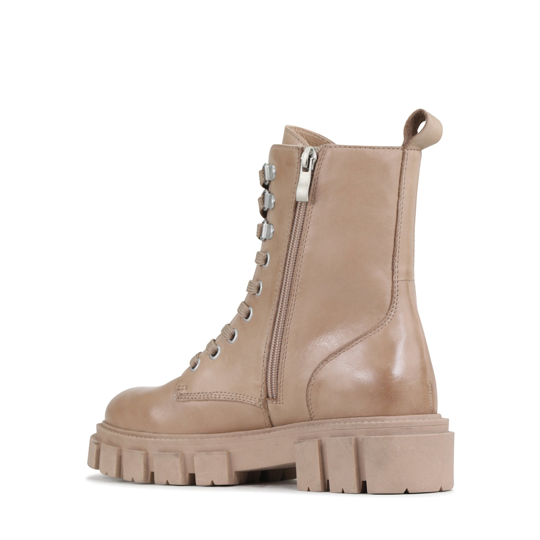 Taupe on sale combat boots