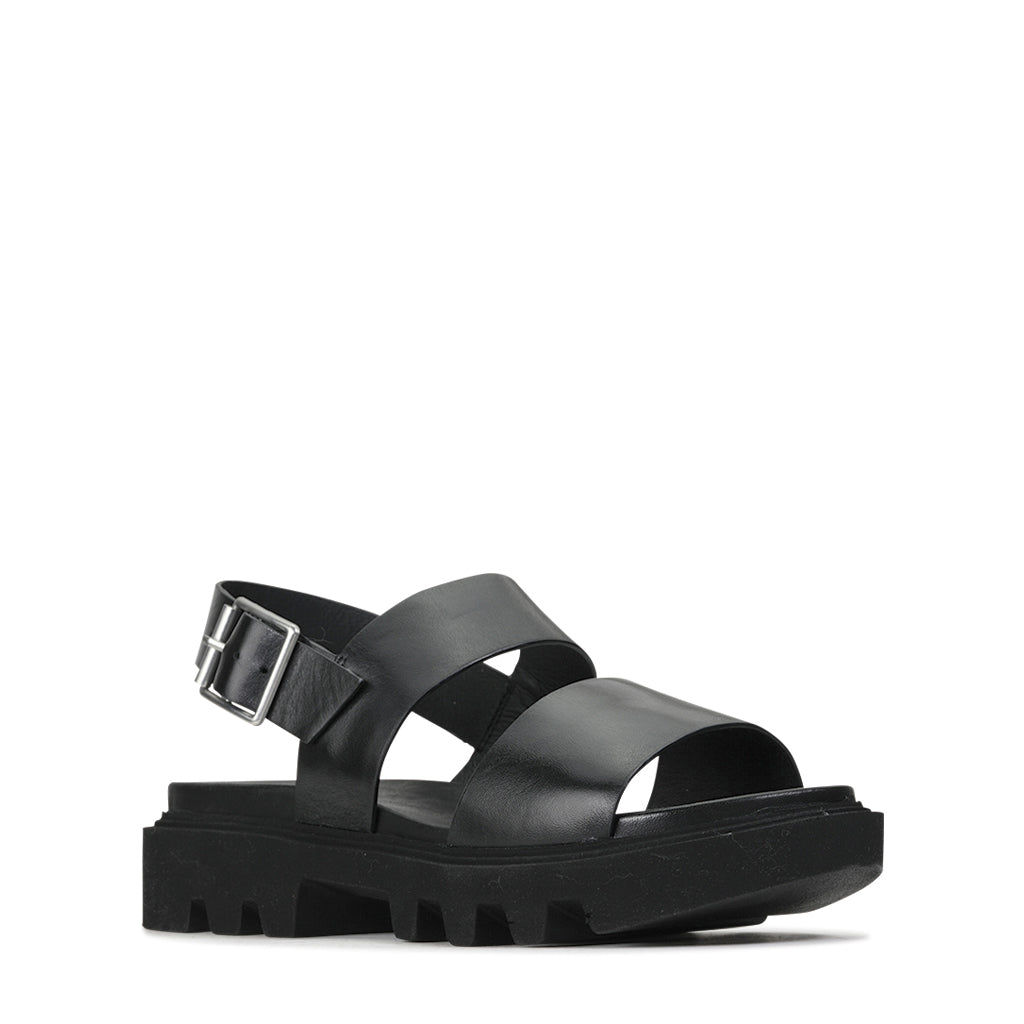 FLIGHT - EOS Footwear - Sling Back Sandals #color_Black