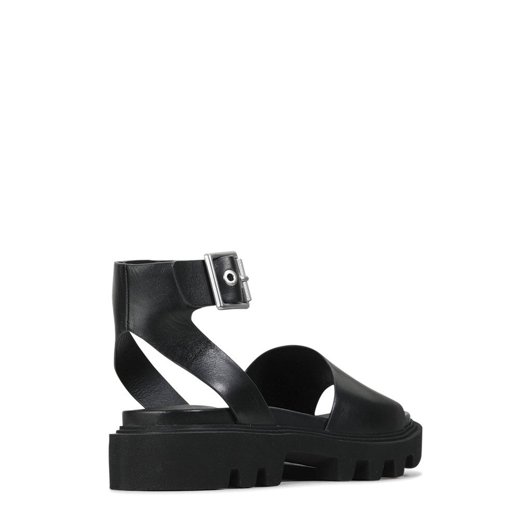 FLIGHTEN - EOS Footwear - Ankle Strap Sandals #color_Black