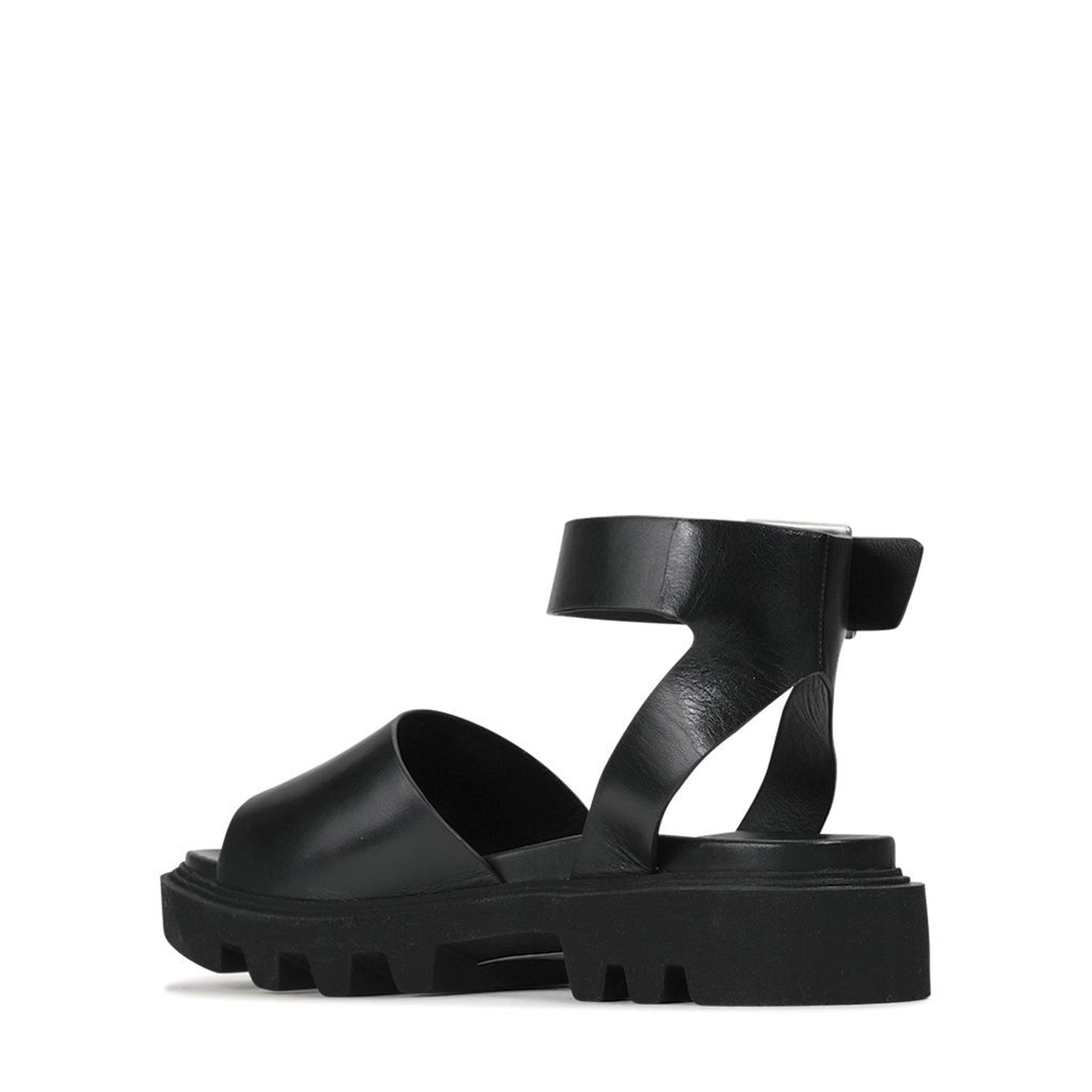 FLIGHTEN - EOS Footwear - Ankle Strap Sandals #color_Black