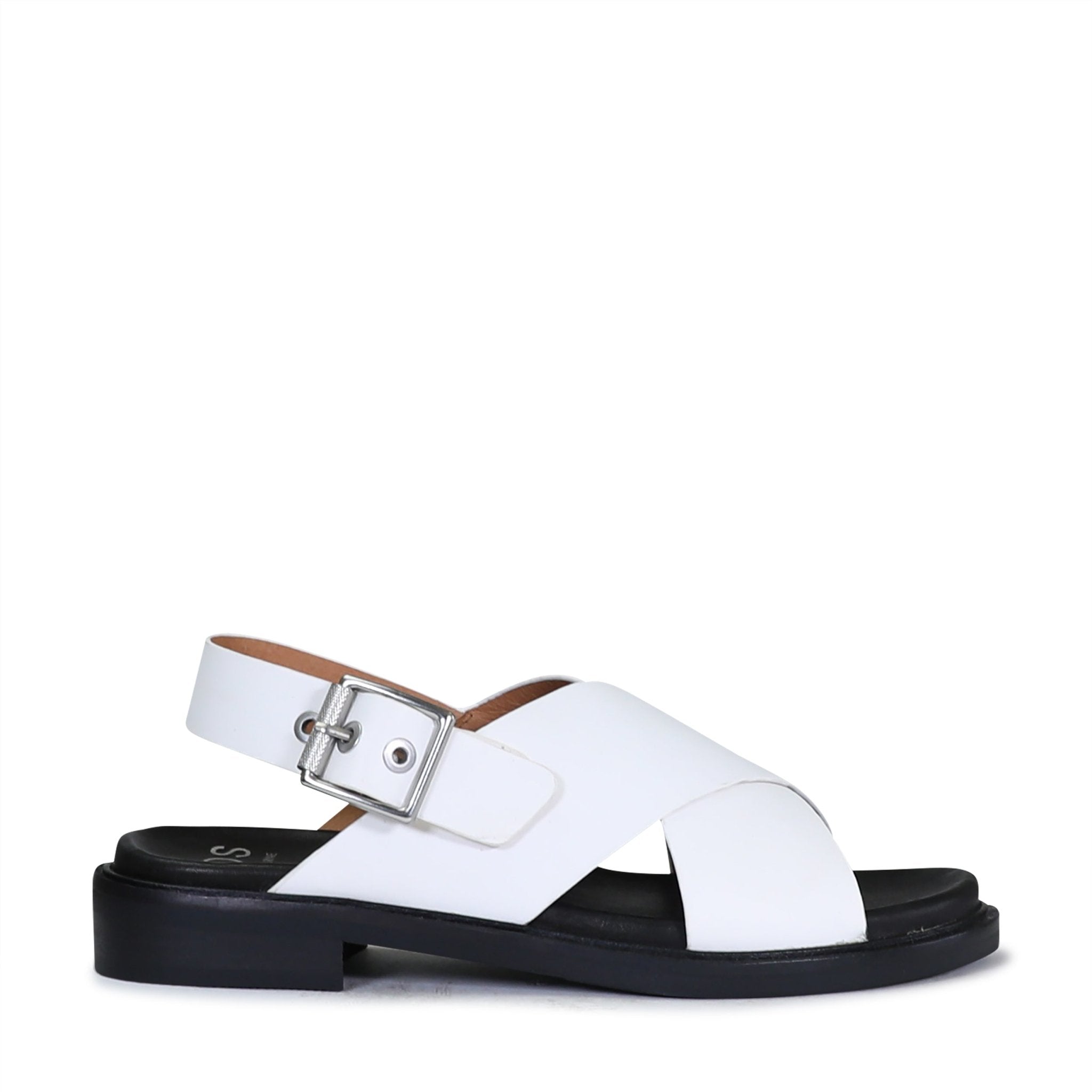 GRUNGE - EOS Footwear - Sling Back Sandals #color_white