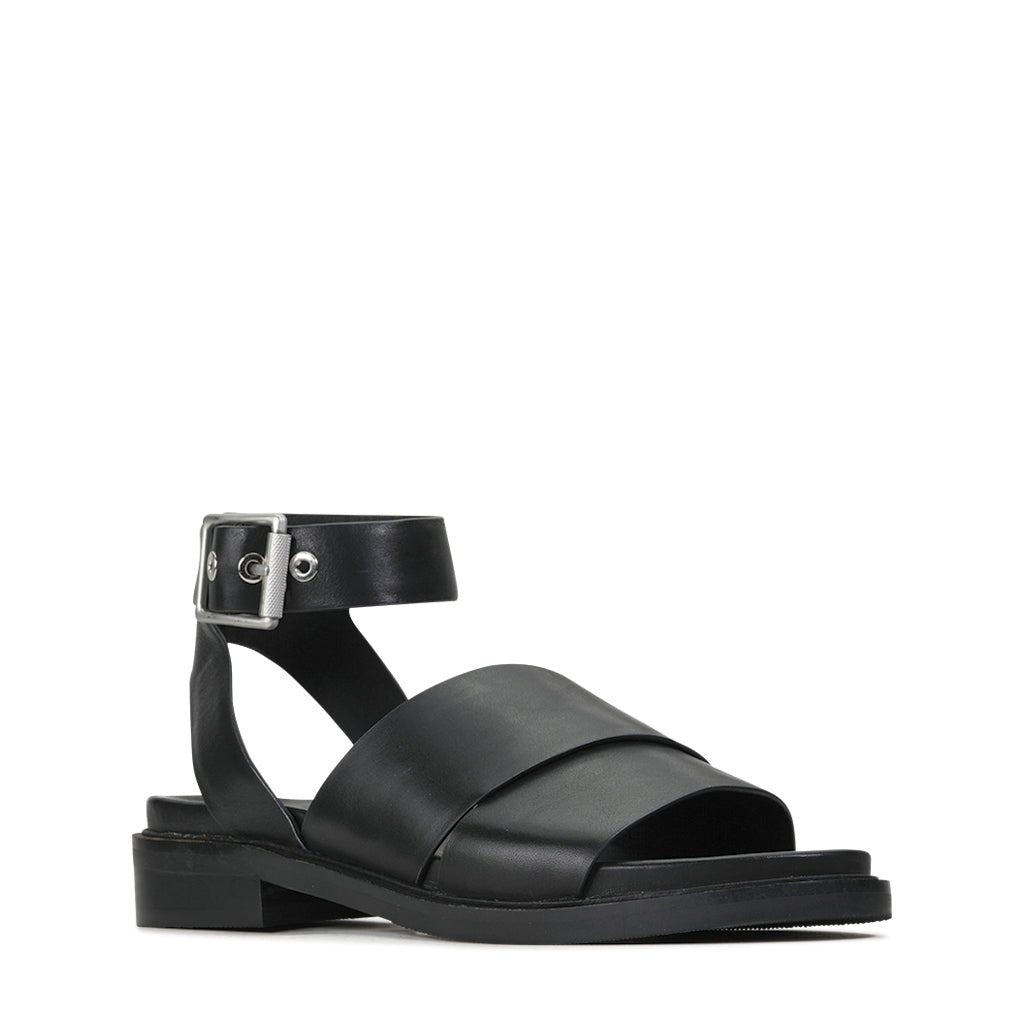 GRUNGY - EOS Footwear - Ankle Strap Sandals #color_black