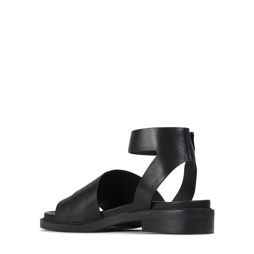 GRUNGY - EOS Footwear - Ankle Strap Sandals #color_black