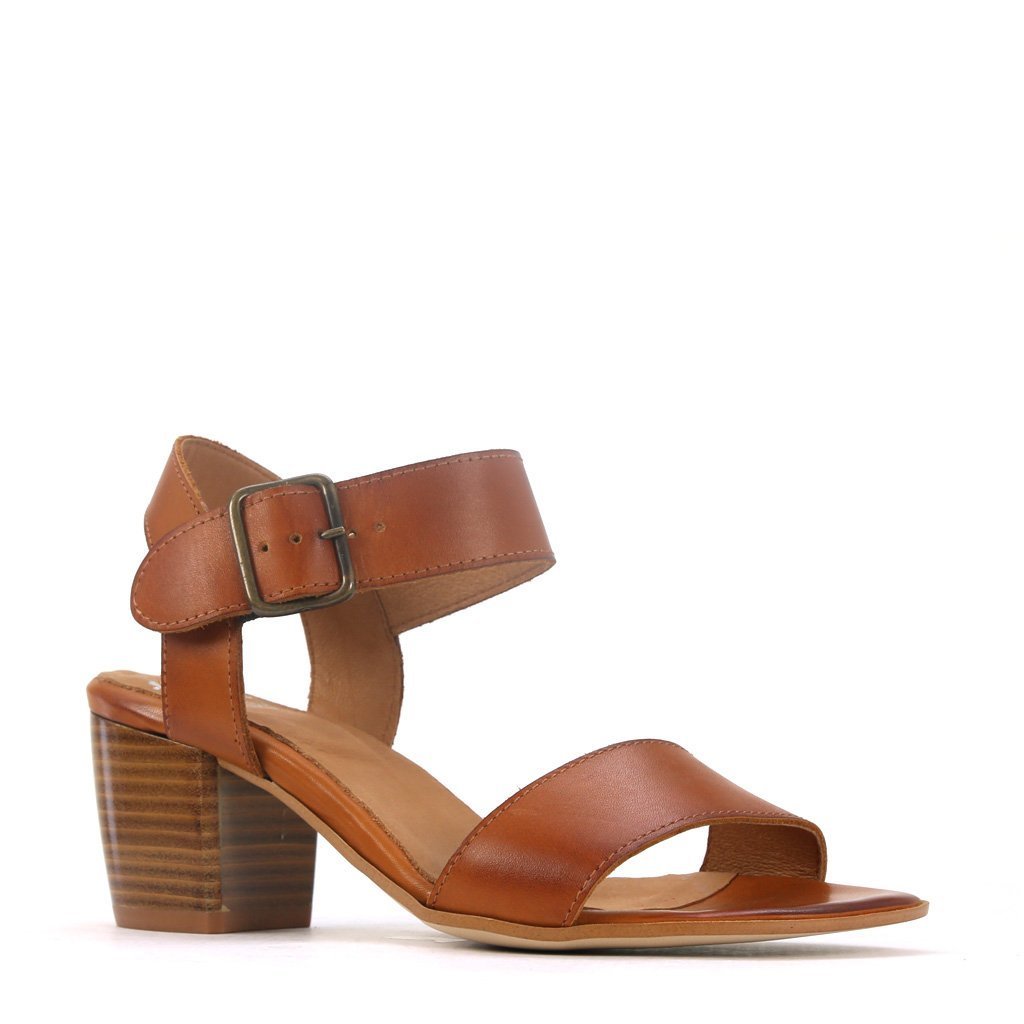 Irate Leather Ankle Strap Sandals - EOS Footwear - Ankle Strap Sandals