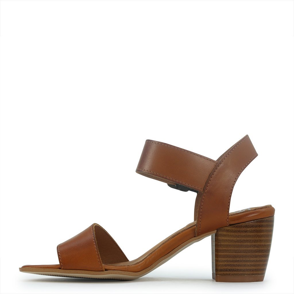 Irate Leather Ankle Strap Sandals - EOS Footwear - Ankle Strap Sandals