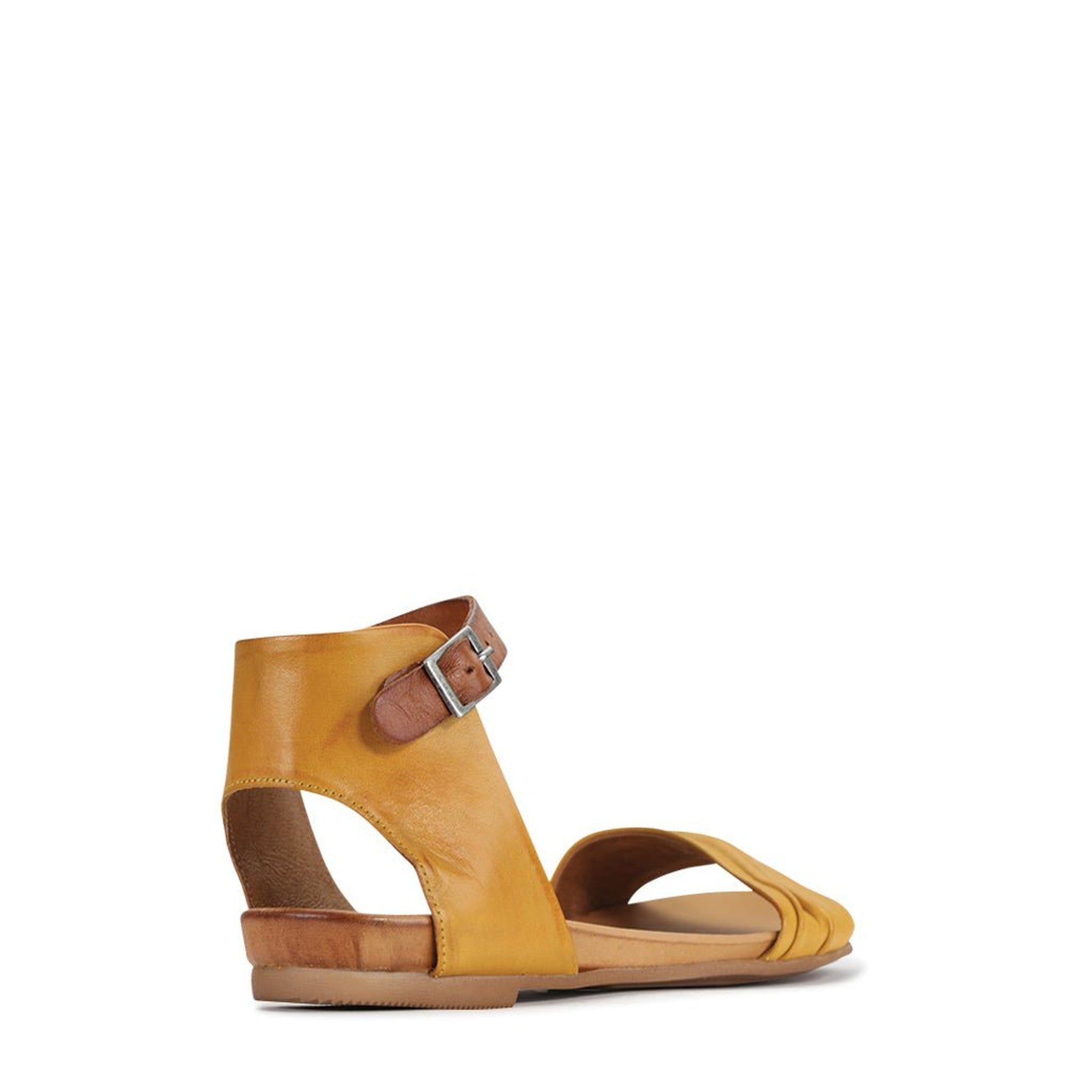 LARNI - EOS Footwear - Ankle Strap Sandals #color_Gold/brandy