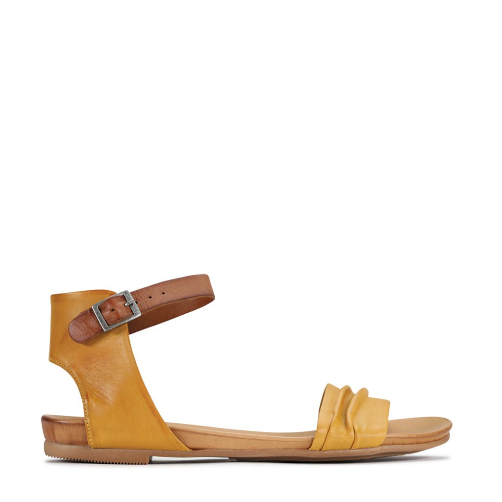 LARNI - EOS Footwear - Ankle Strap Sandals #color_Brick/brandy