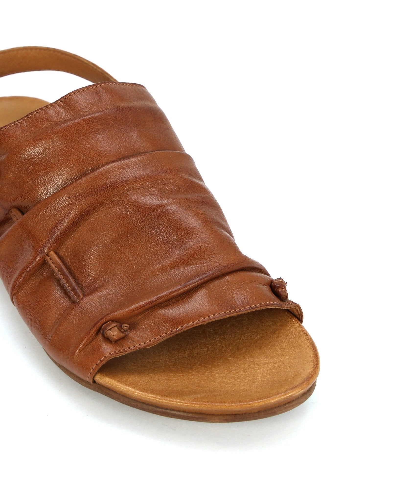 Lazer Leather Sling Back Sandals - EOS Footwear - Sling Back Sandals