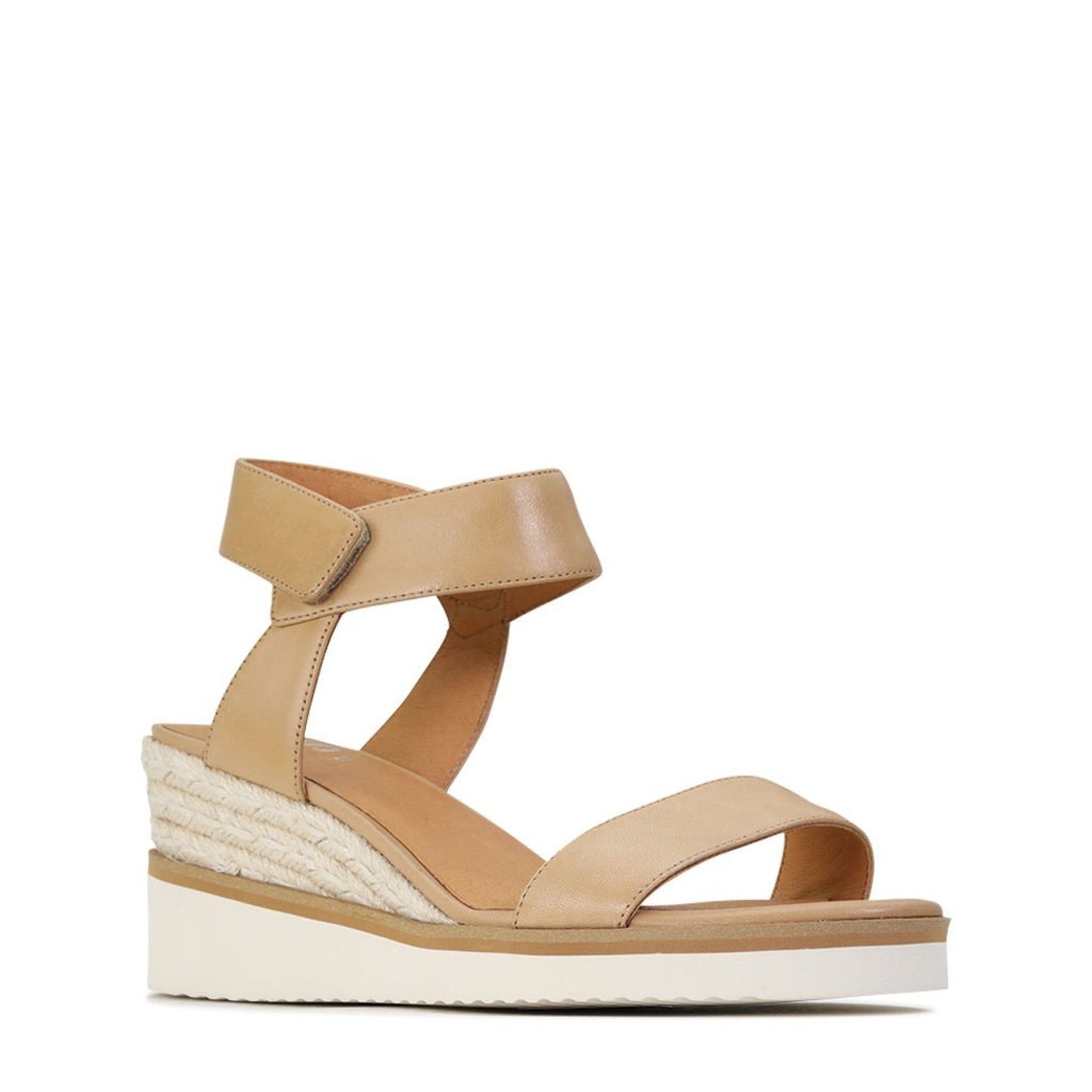 LAZARUS - EOS Footwear - Ankle Strap Sandals #color_Tan