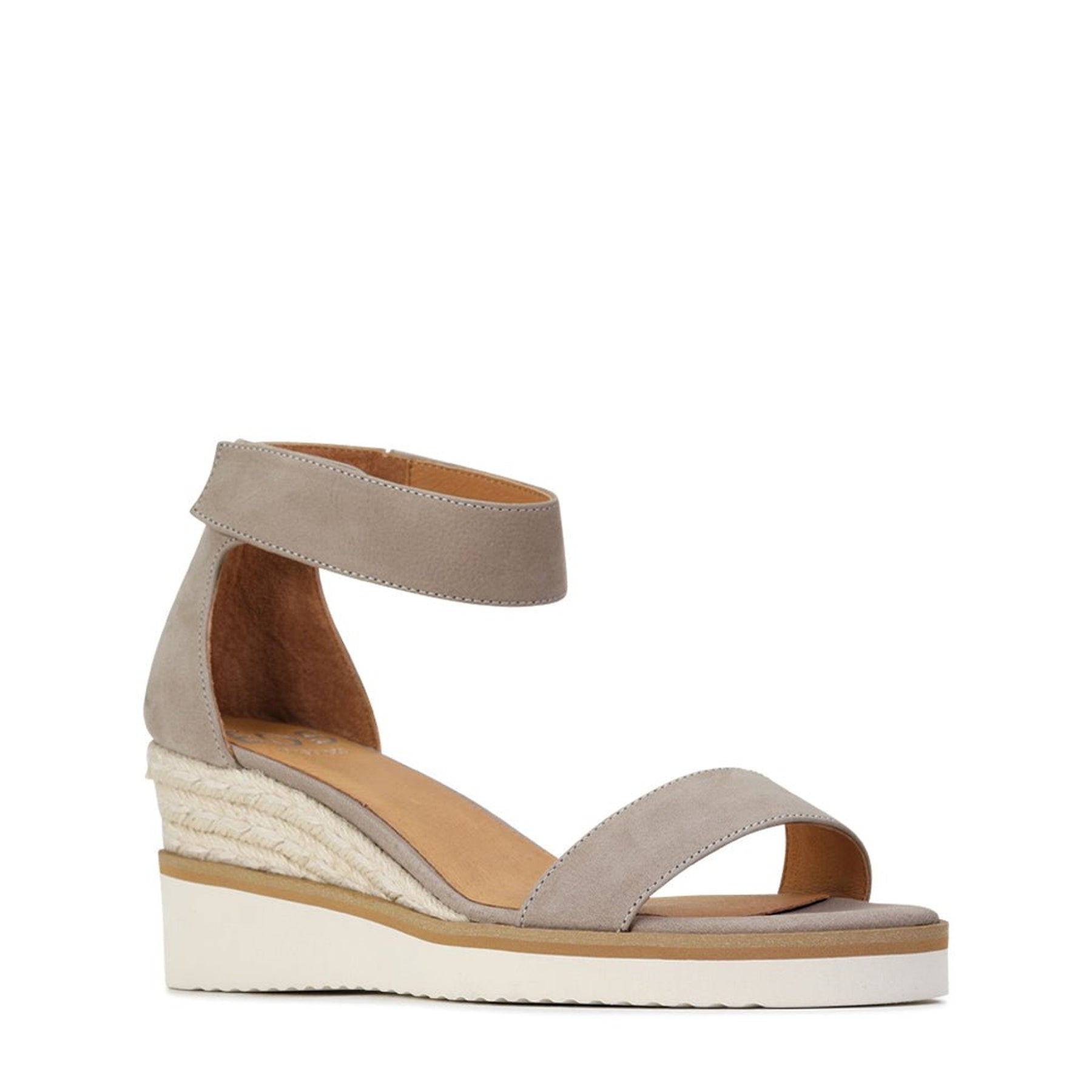 LAZY - EOS Footwear - Ankle Strap Sandals #color_stone