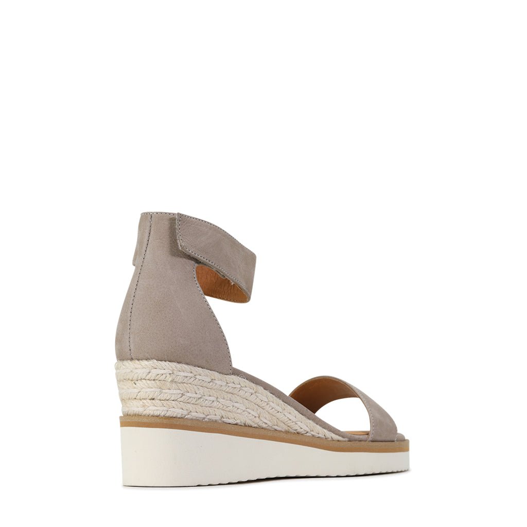 LAZY - EOS Footwear - Ankle Strap Sandals #color_stone