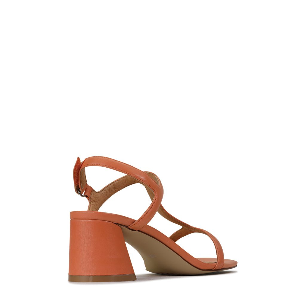 PETRAS - EOS Footwear - Ankle Strap Sandals #color_Orange-ochre