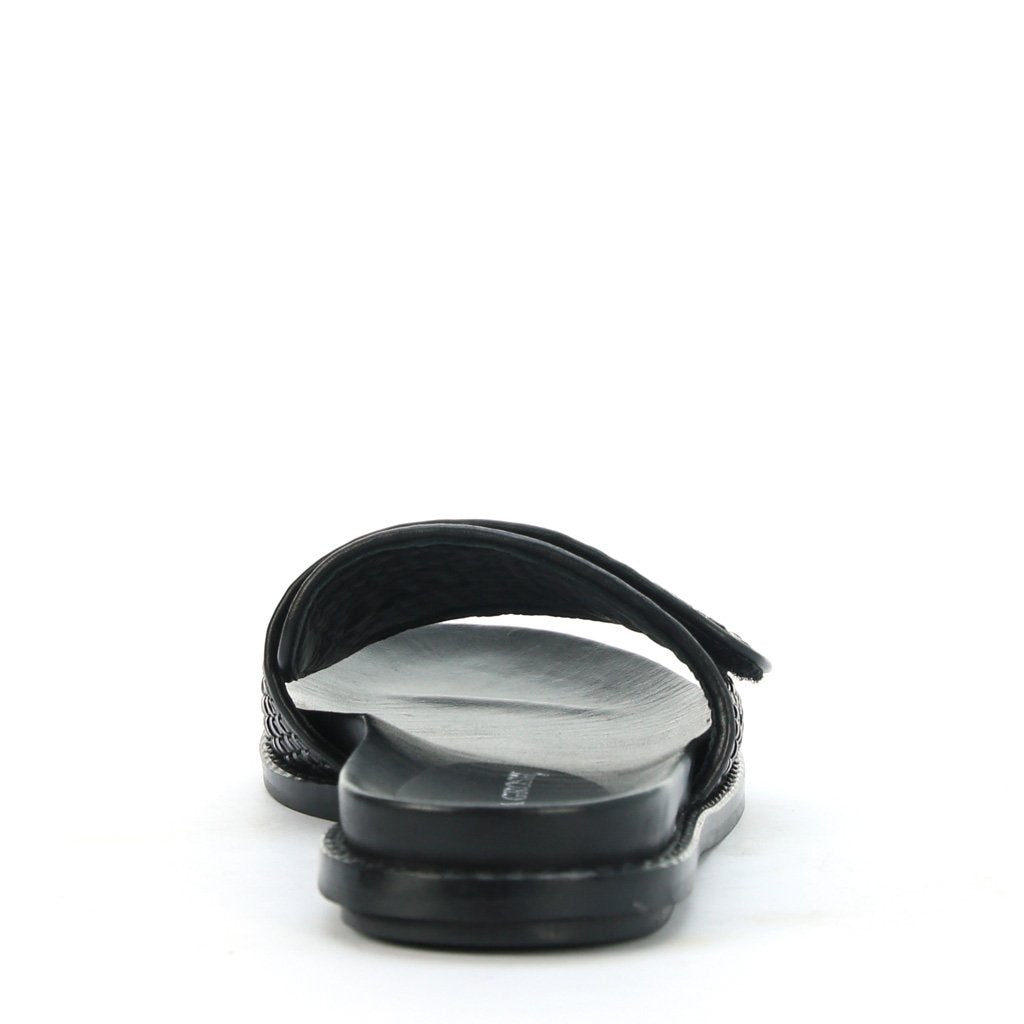 Pile Leather Slides - EOS Footwear - Slides