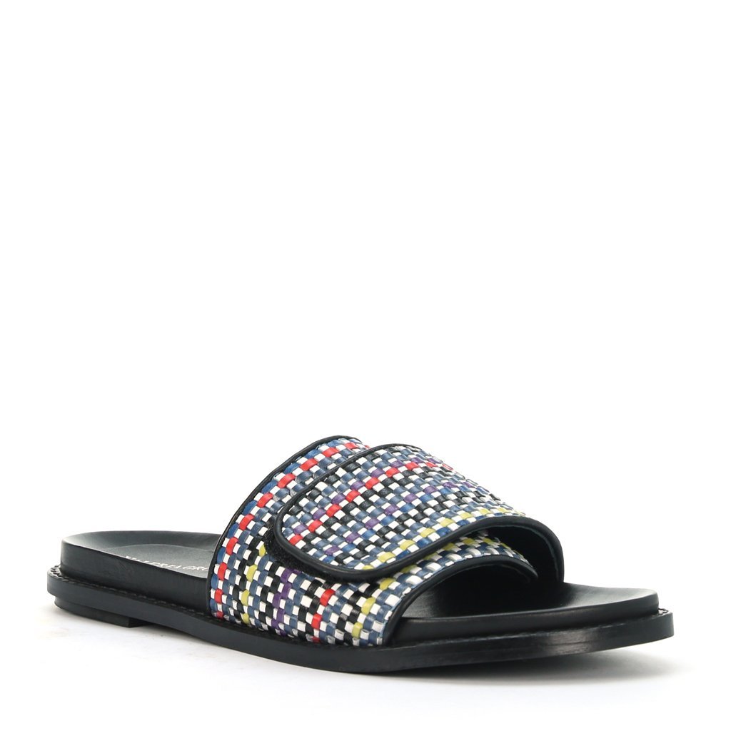 Pile Leather Slides - EOS Footwear - Slides