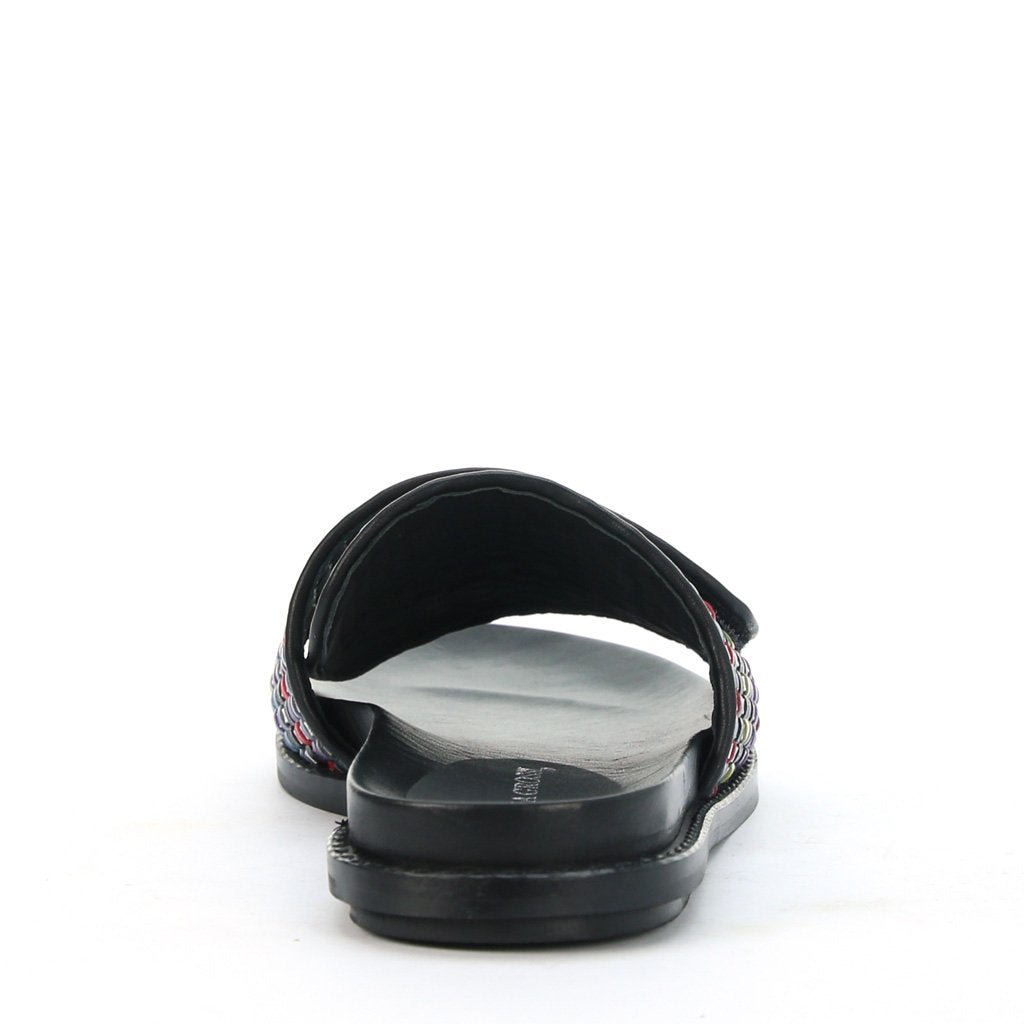 Pile Leather Slides - EOS Footwear - Slides