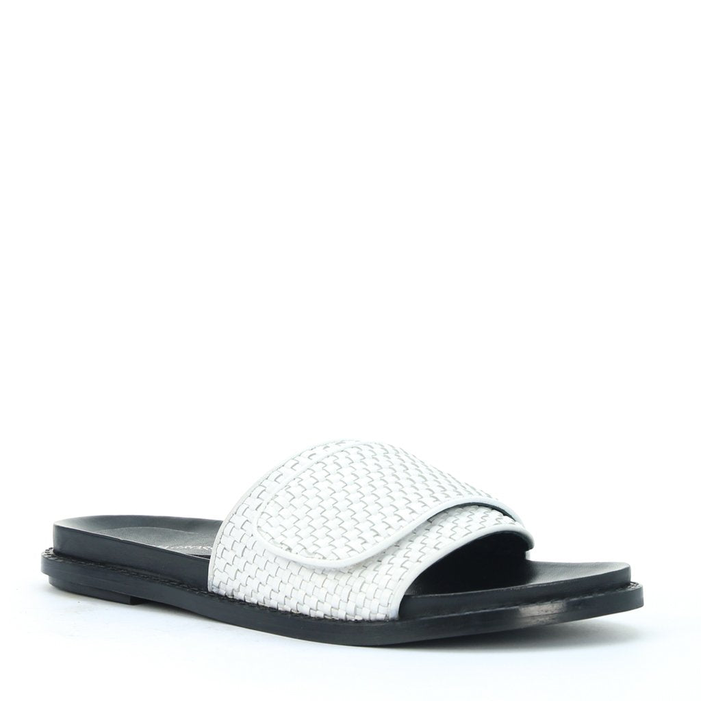 Pile Leather Slides - EOS Footwear - Slides