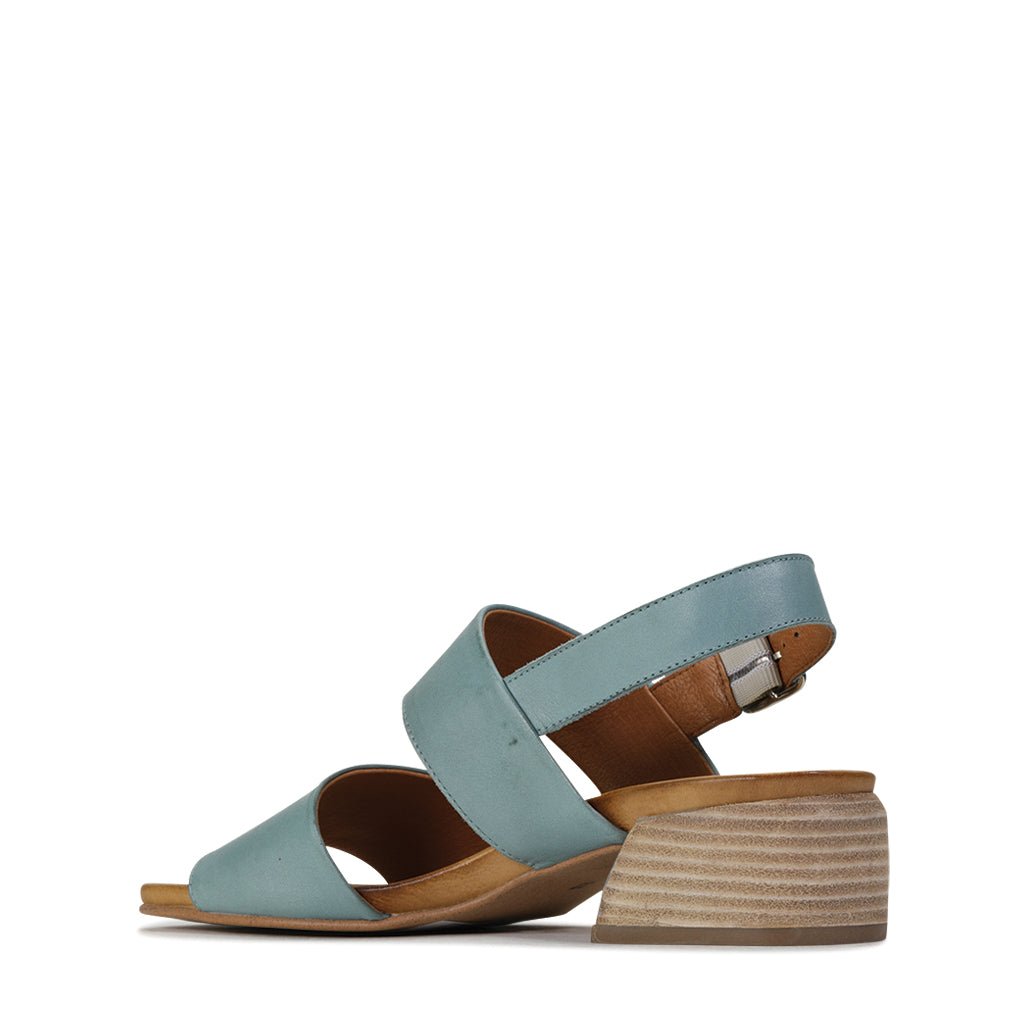 SAIGE - EOS Footwear - Sling Back Sandals #color_azzuro