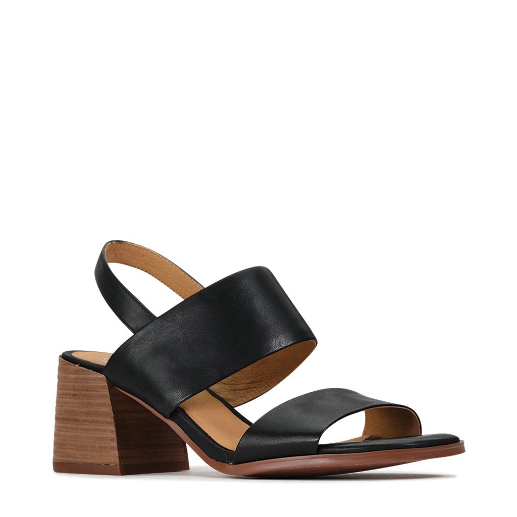 SARTO - EOS Footwear - Sling Back Sandals #color_Black