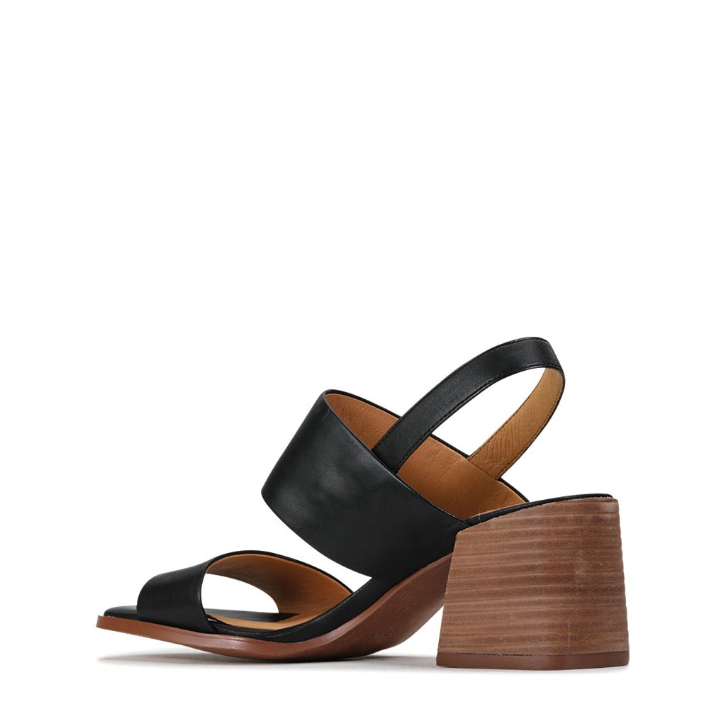 SARTO - EOS Footwear - Sling Back Sandals #color_Black