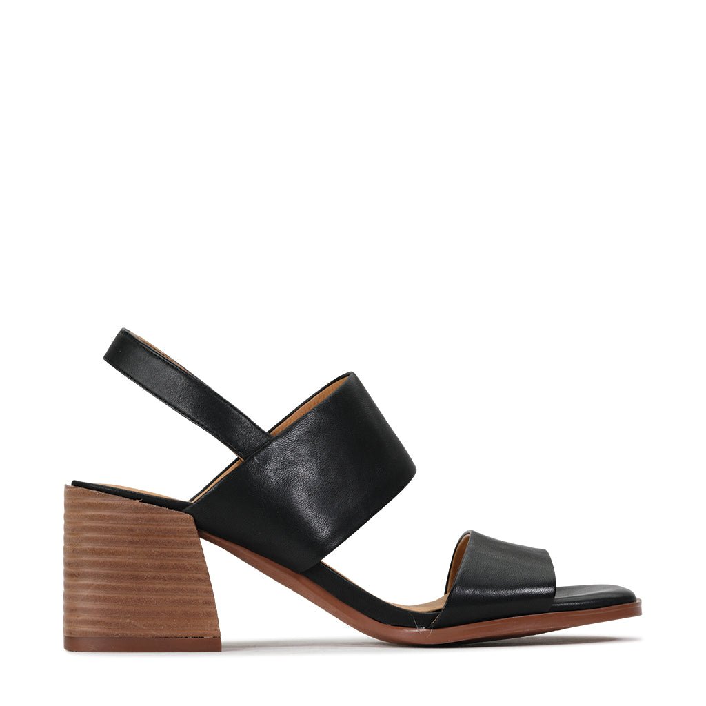SARTO - EOS Footwear - Sling Back Sandals #color_Black