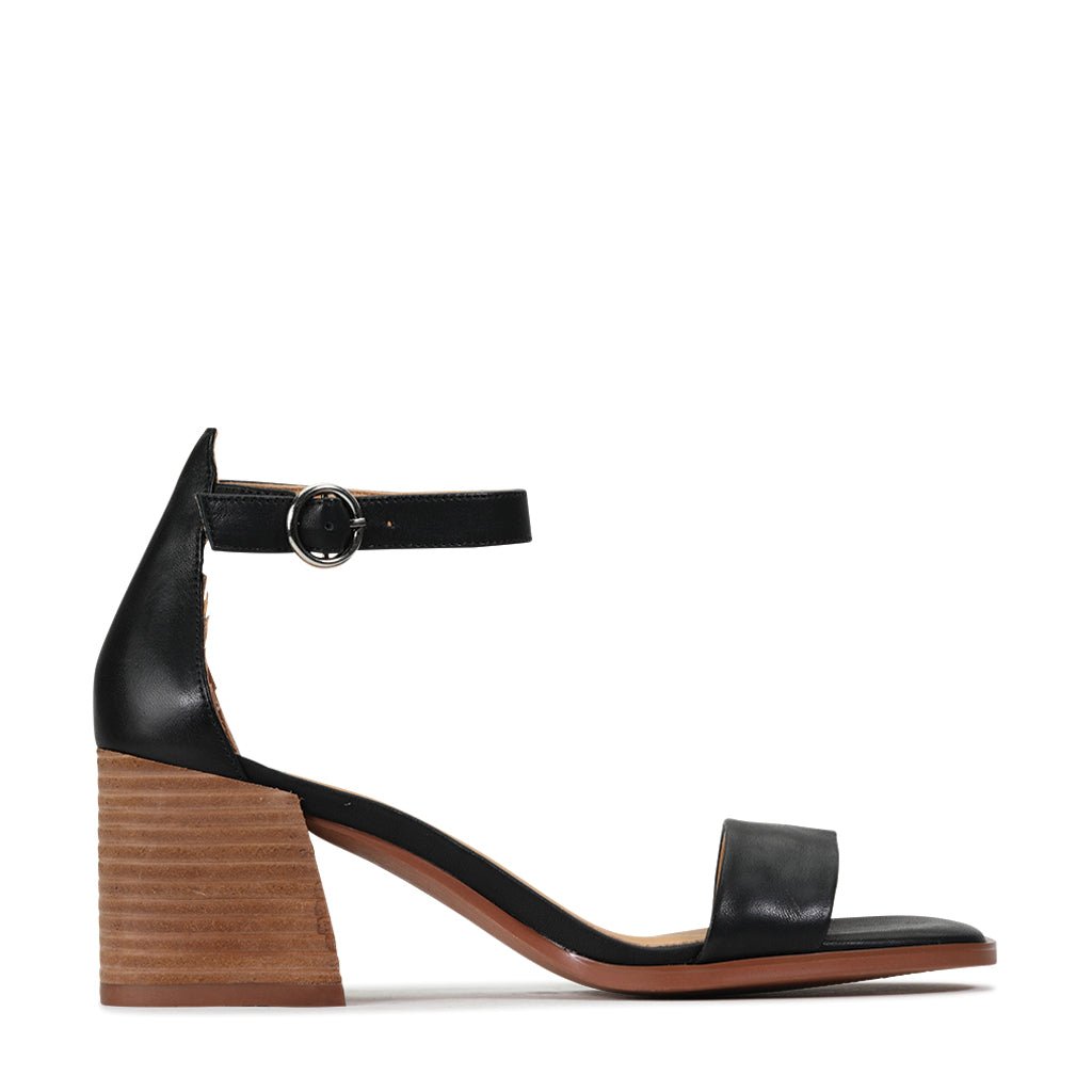 SARTORIS - EOS Footwear - Ankle Strap Sandals #color_Black