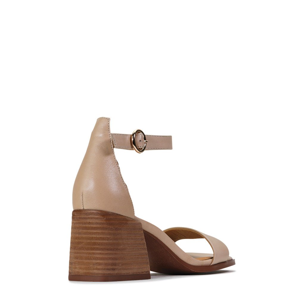 SARTORIS - EOS Footwear - Ankle Strap Sandals #color_Nude