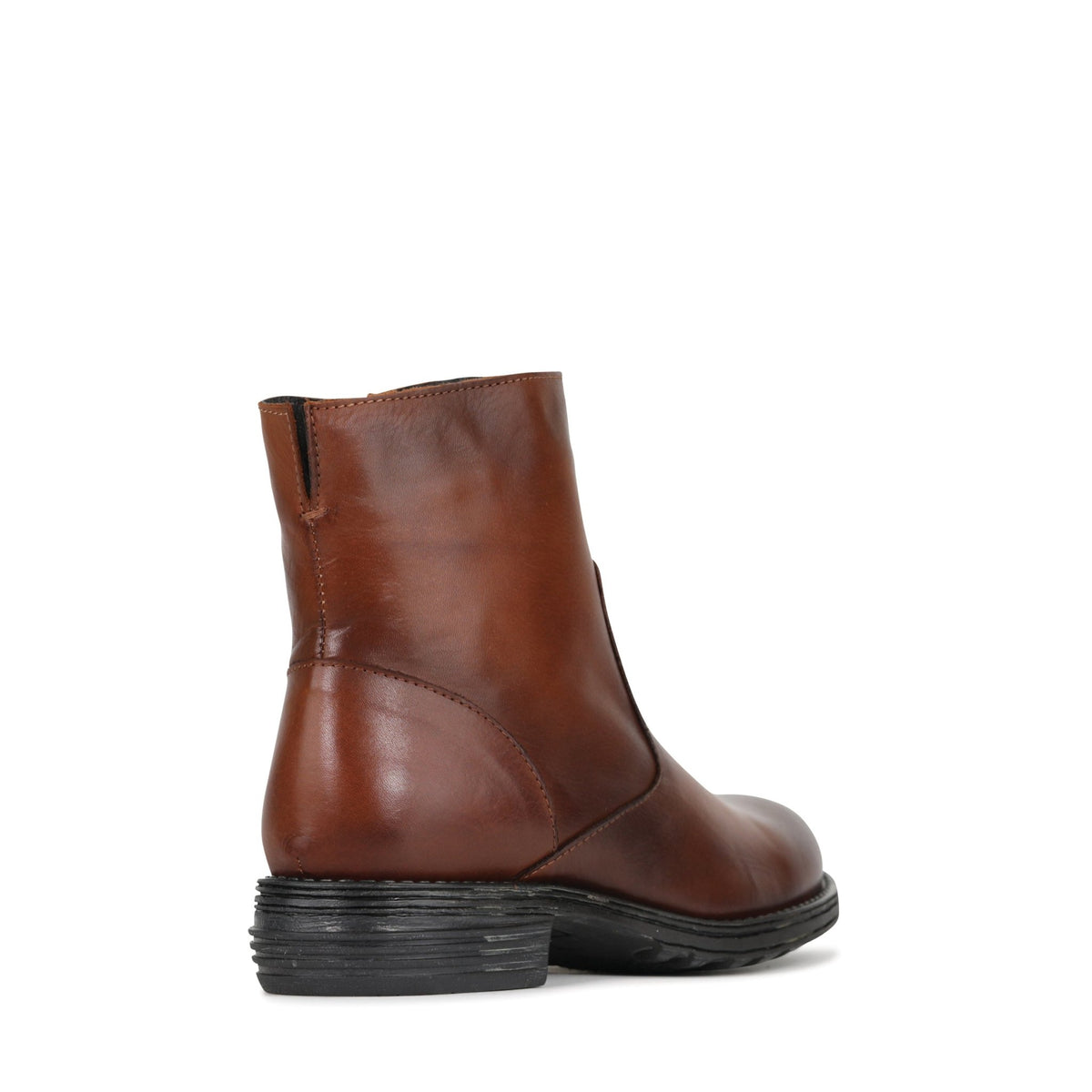 EOS Zespa | Women Ankle Boots | Classic Saddled Boot Metal Zip