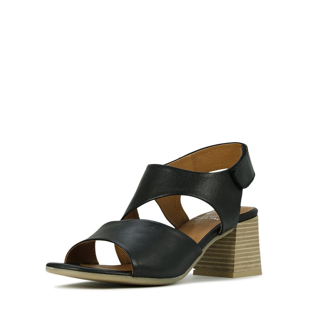 BOUNTY - EOS Footwear - Sling Back Sandals #color_Black