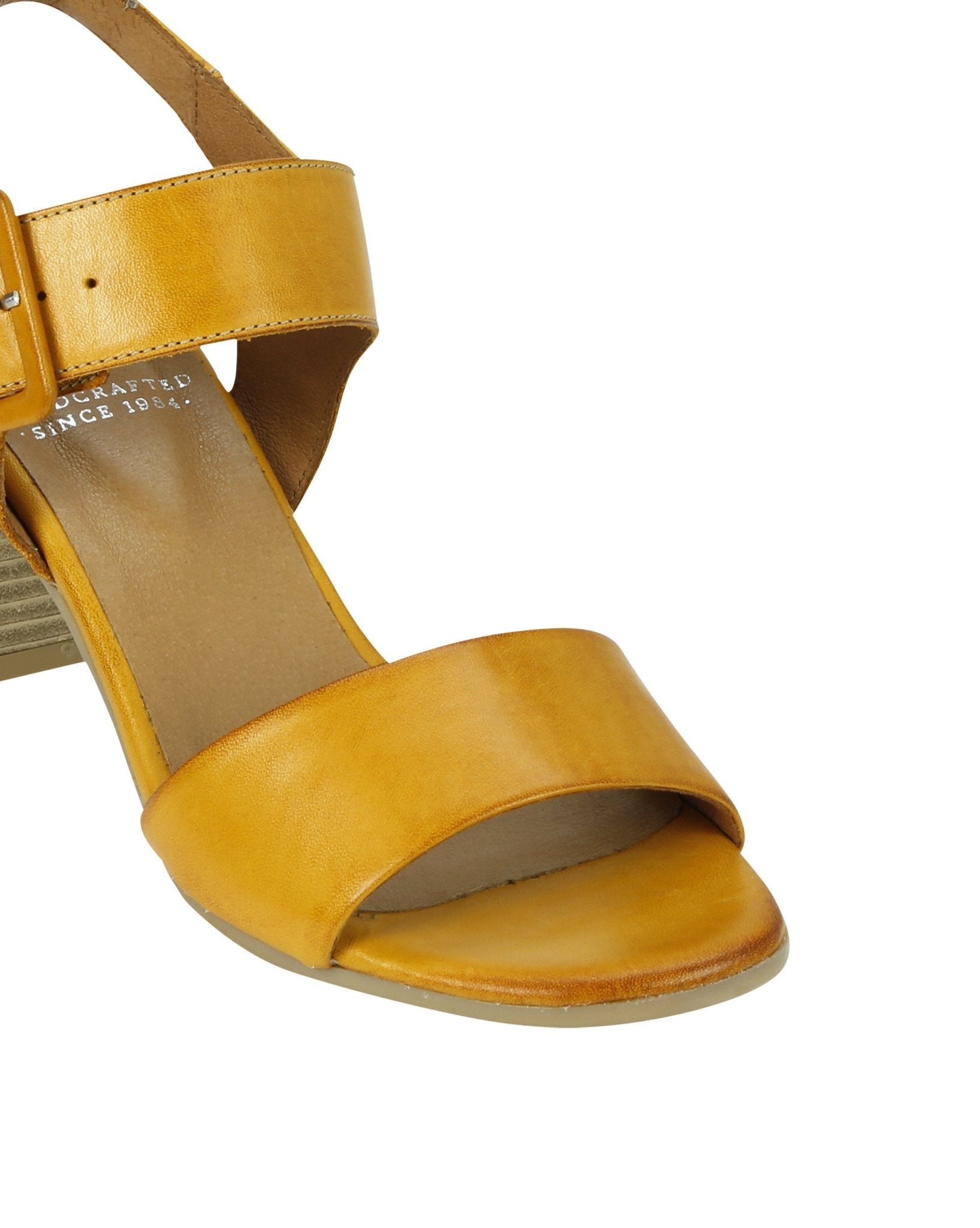 BOUSIE - EOS Footwear - Ankle Strap Sandals #color_Gold
