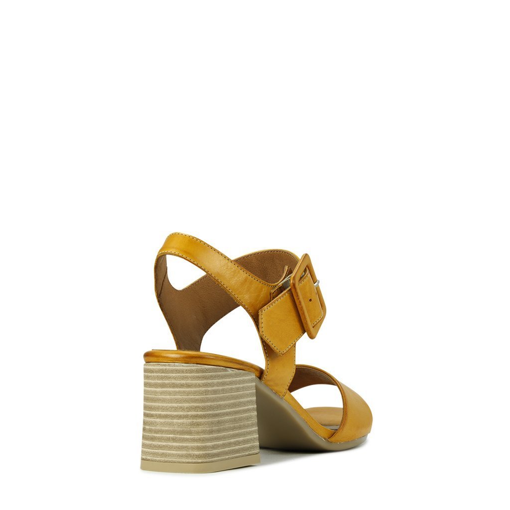 BOUSIE - EOS Footwear - Ankle Strap Sandals #color_Gold