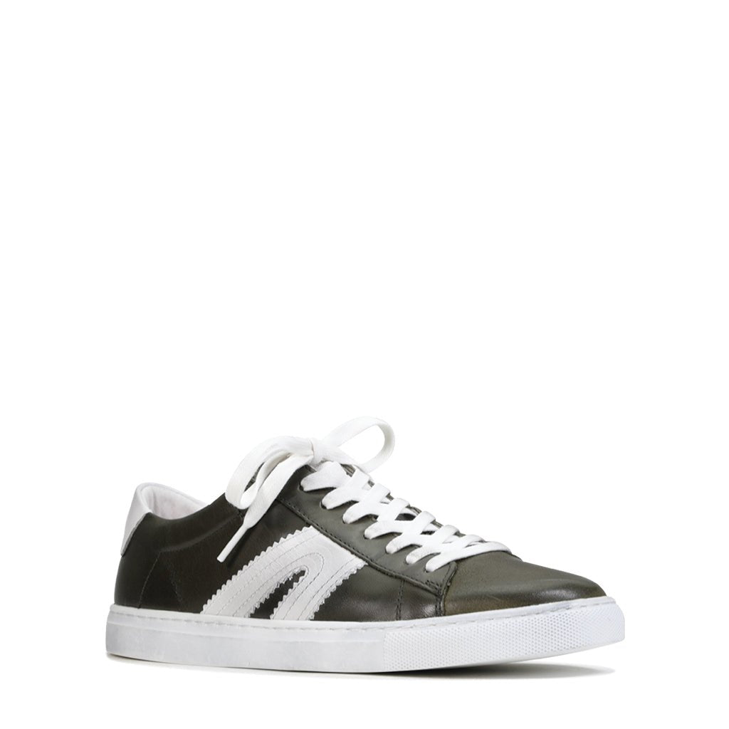 BURN - EOS Footwear - Low Sneakers #color_Dark/olive/combo