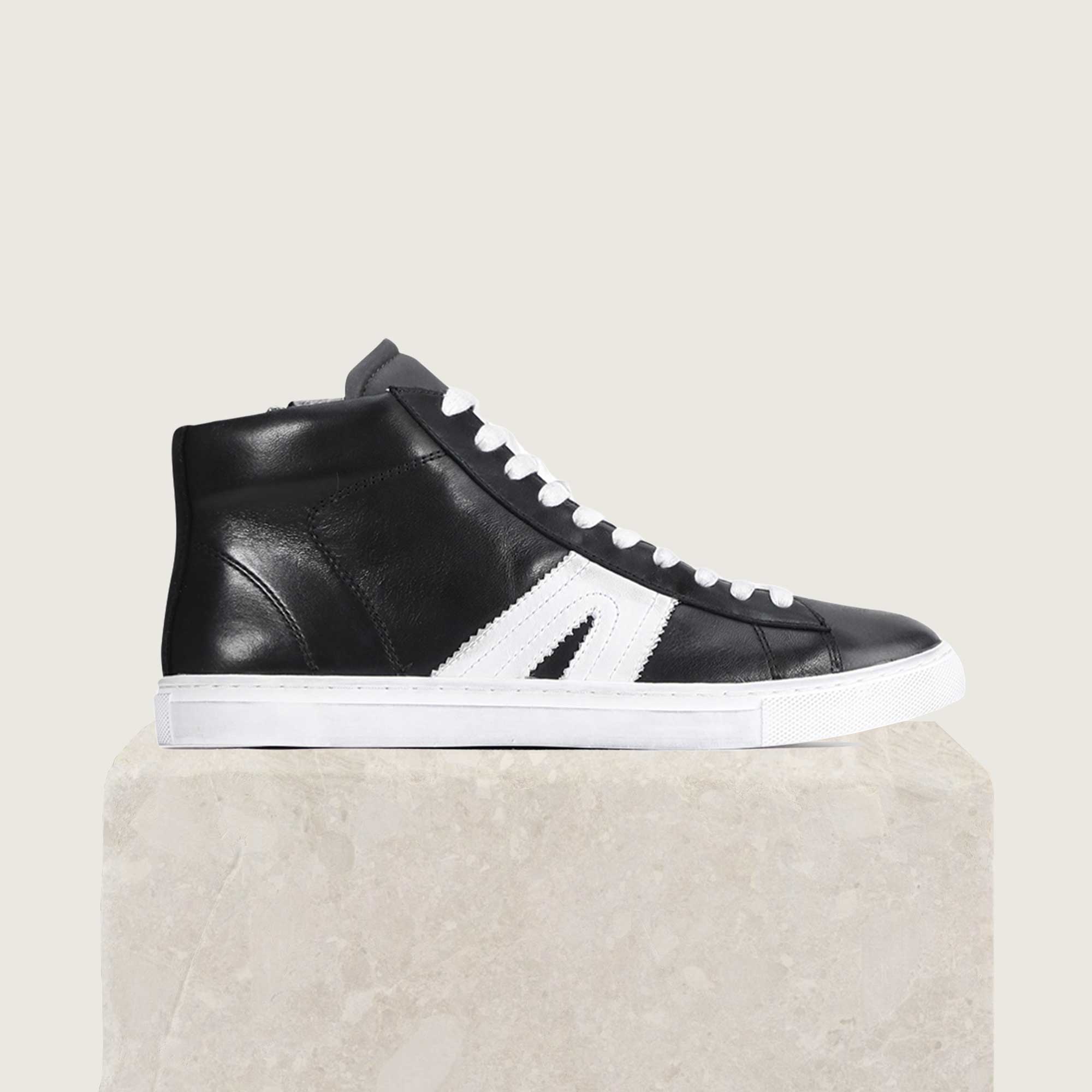 BURNISH - EOS Footwear - High Sneakers #color_black/combo