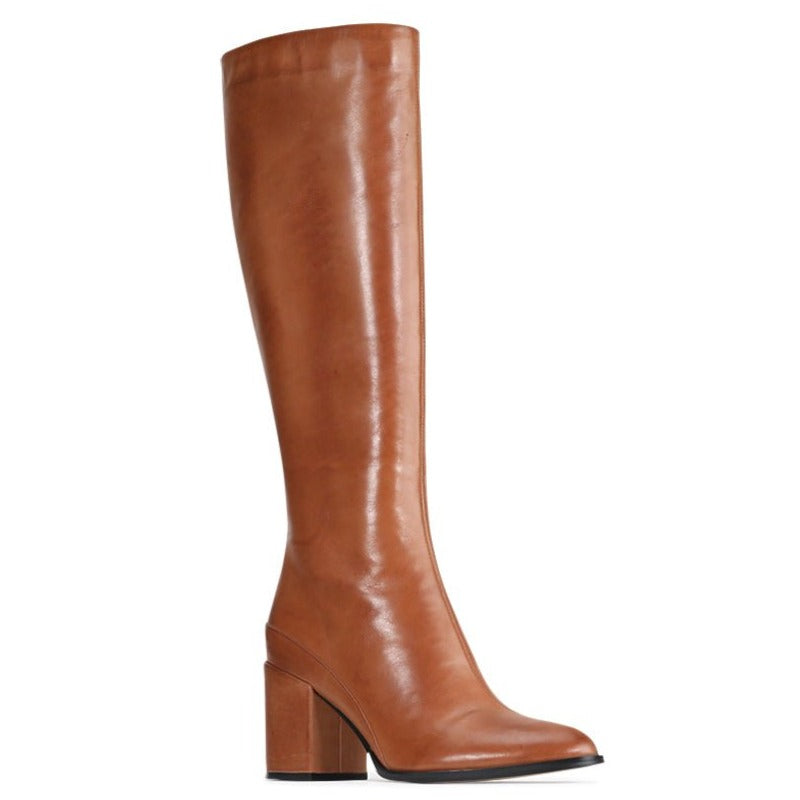 CASHMERE - EOS Footwear - High Boots #color_Brandy
