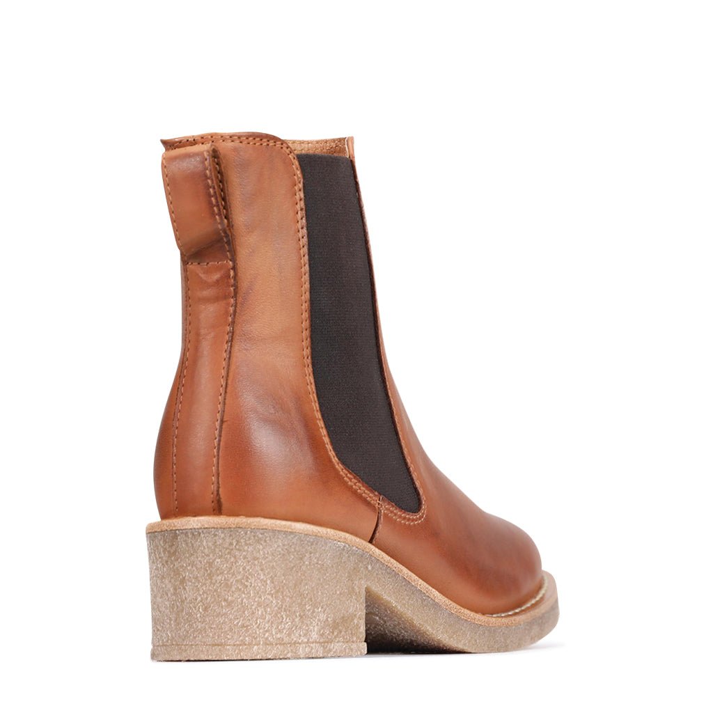CORBY - EOS Footwear - Ankle Boots #color_Brandy