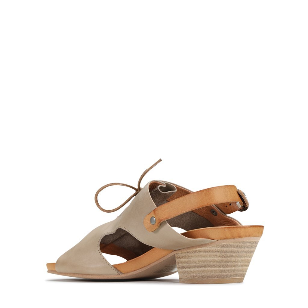 CUBIT - EOS Footwear - Sling Back Sandals #color_Taupe/tan