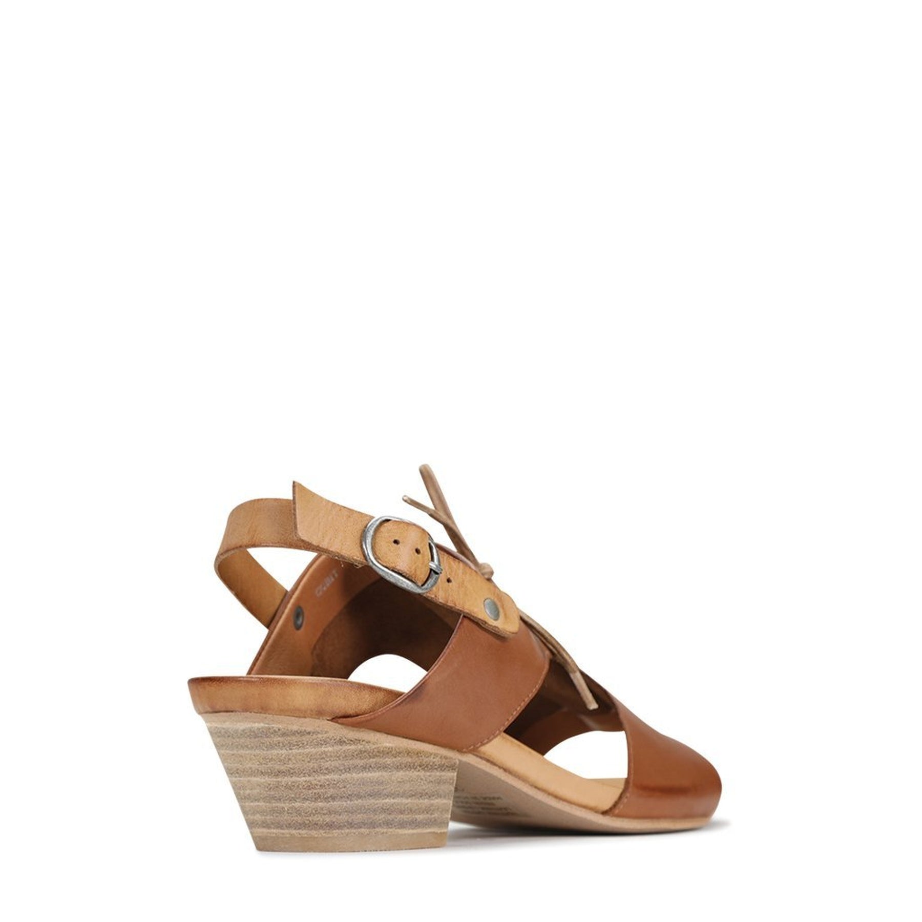 CUBIT - EOS Footwear - Sling Back Sandals #color_Brandy/tan