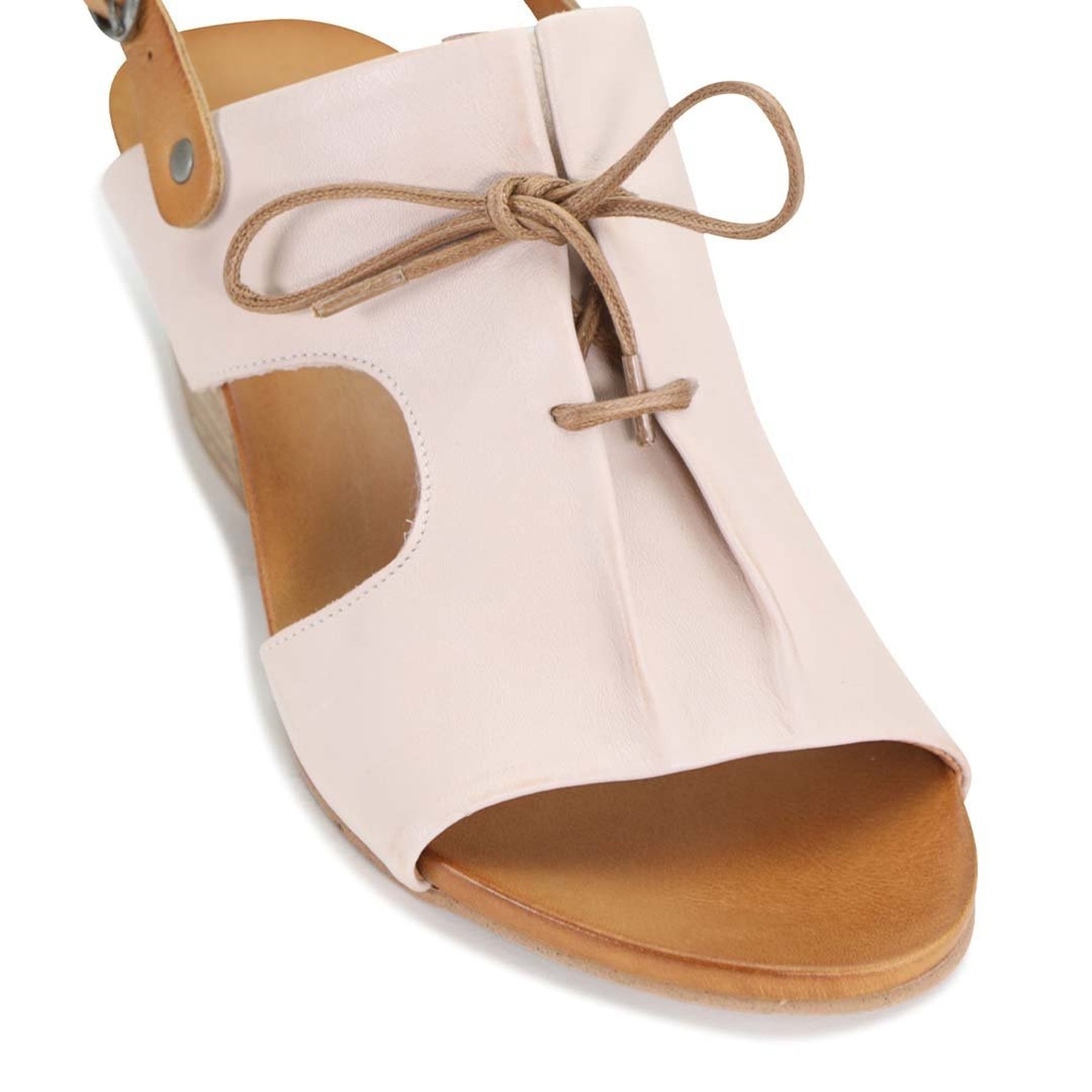 CUBIT - EOS Footwear - Sling Back Sandals #color_Taupe/tan