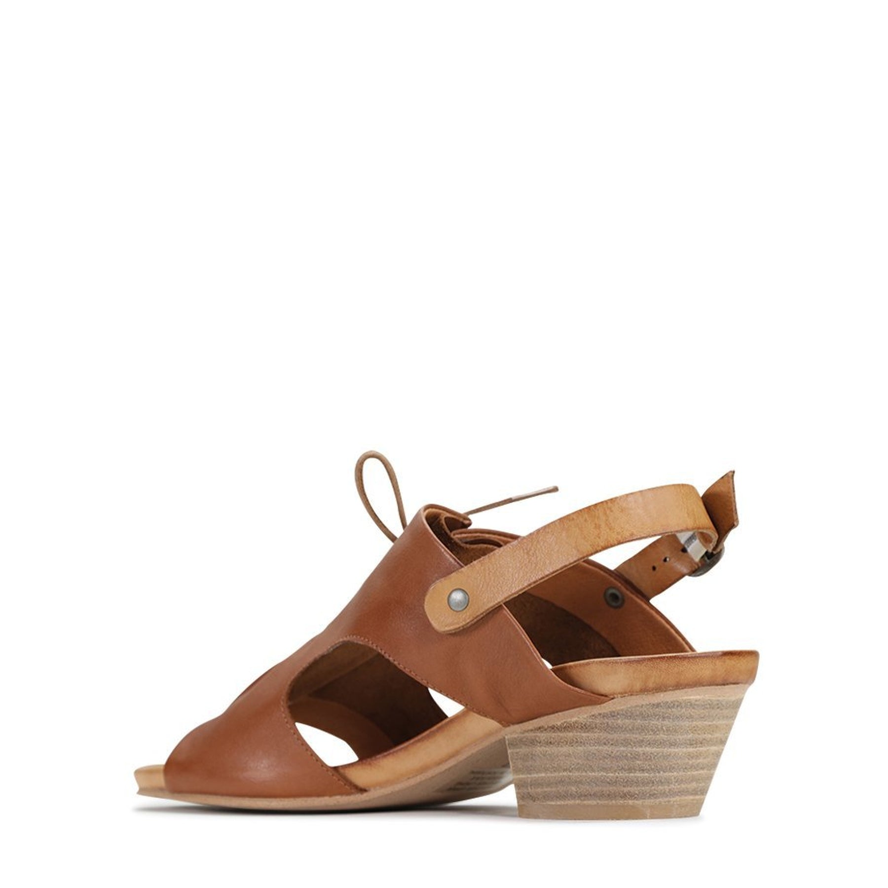 CUBIT - EOS Footwear - Sling Back Sandals #color_Brandy/tan